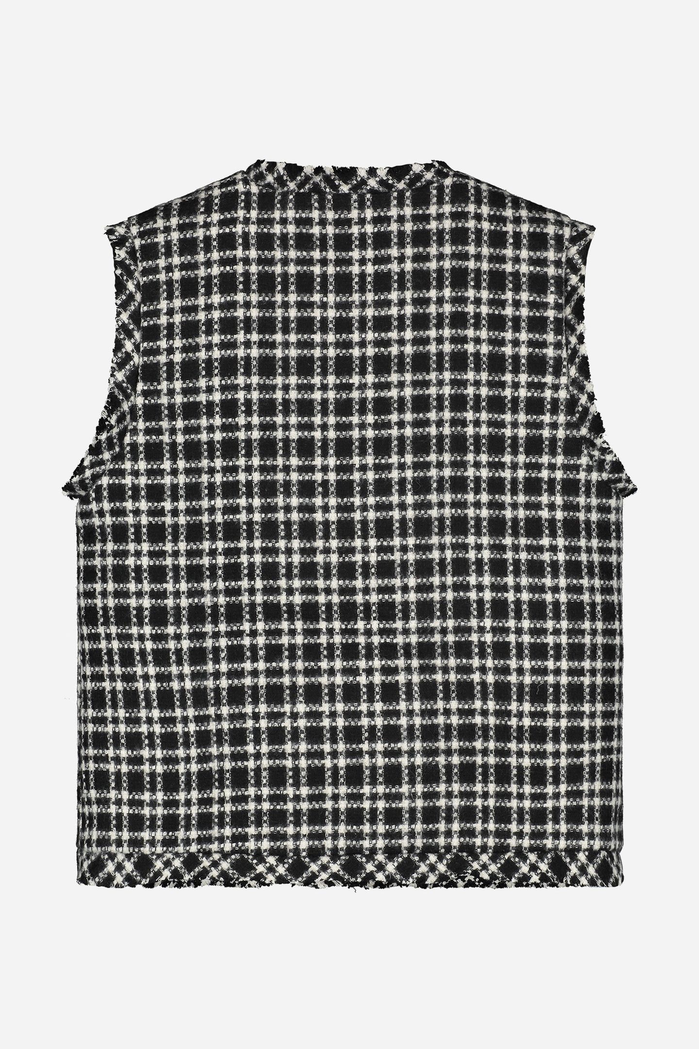 NOUS SOMMES LABELS – JIMMIE TWEED GILET BLACK 5