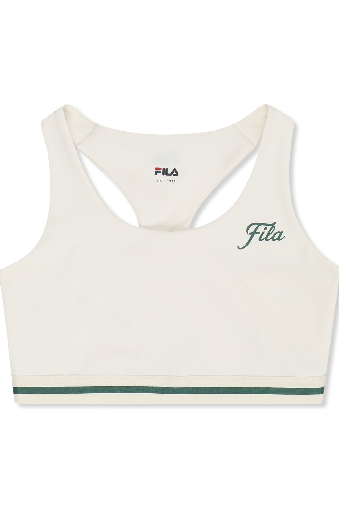 LUNATA GRAPHIC TAPED BRA TOP EGRET 4