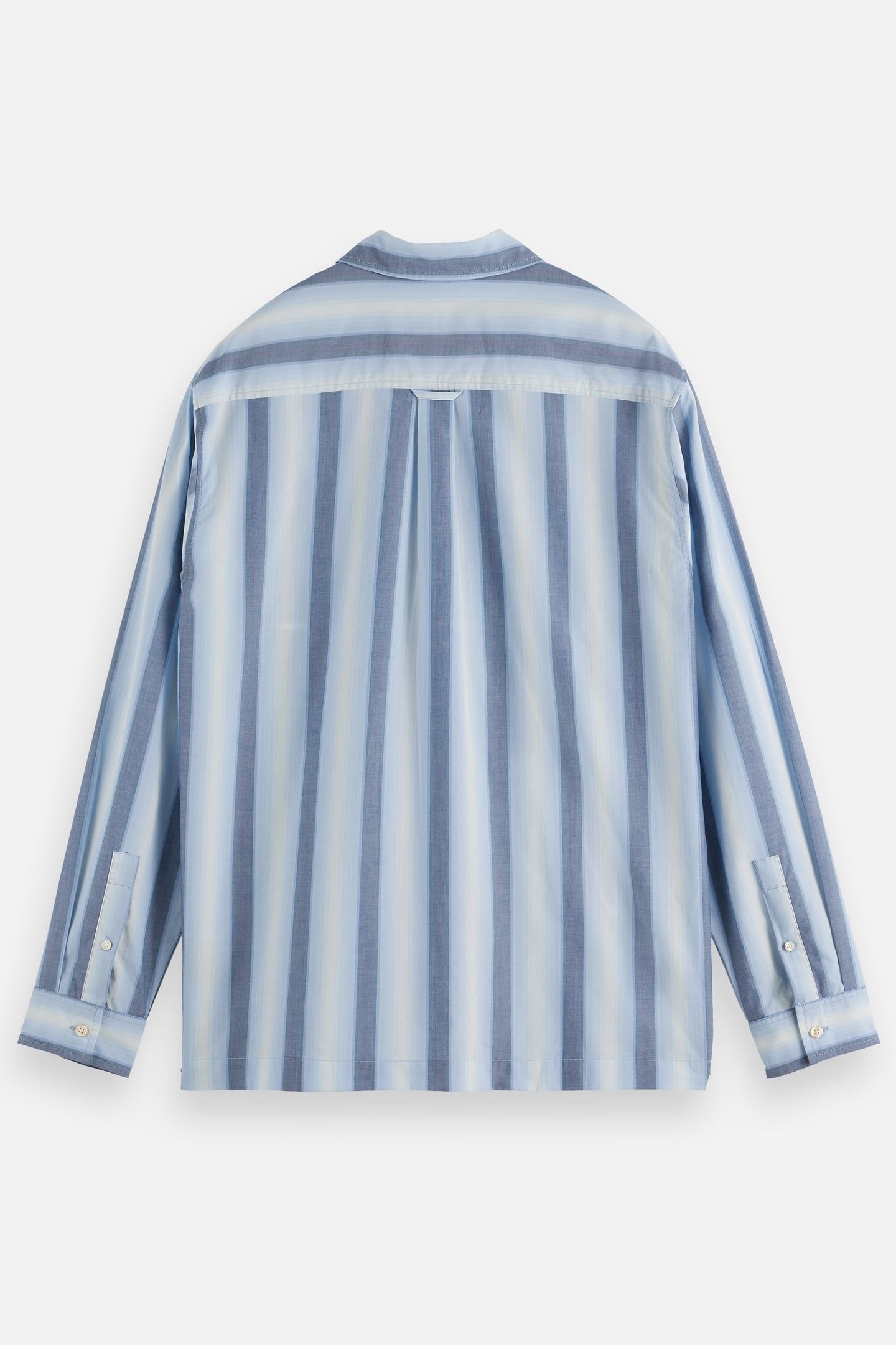 SHADOW-STRIPE RELAXED-FIT SHIRT PEACOAT SHADOW STRIPE 5