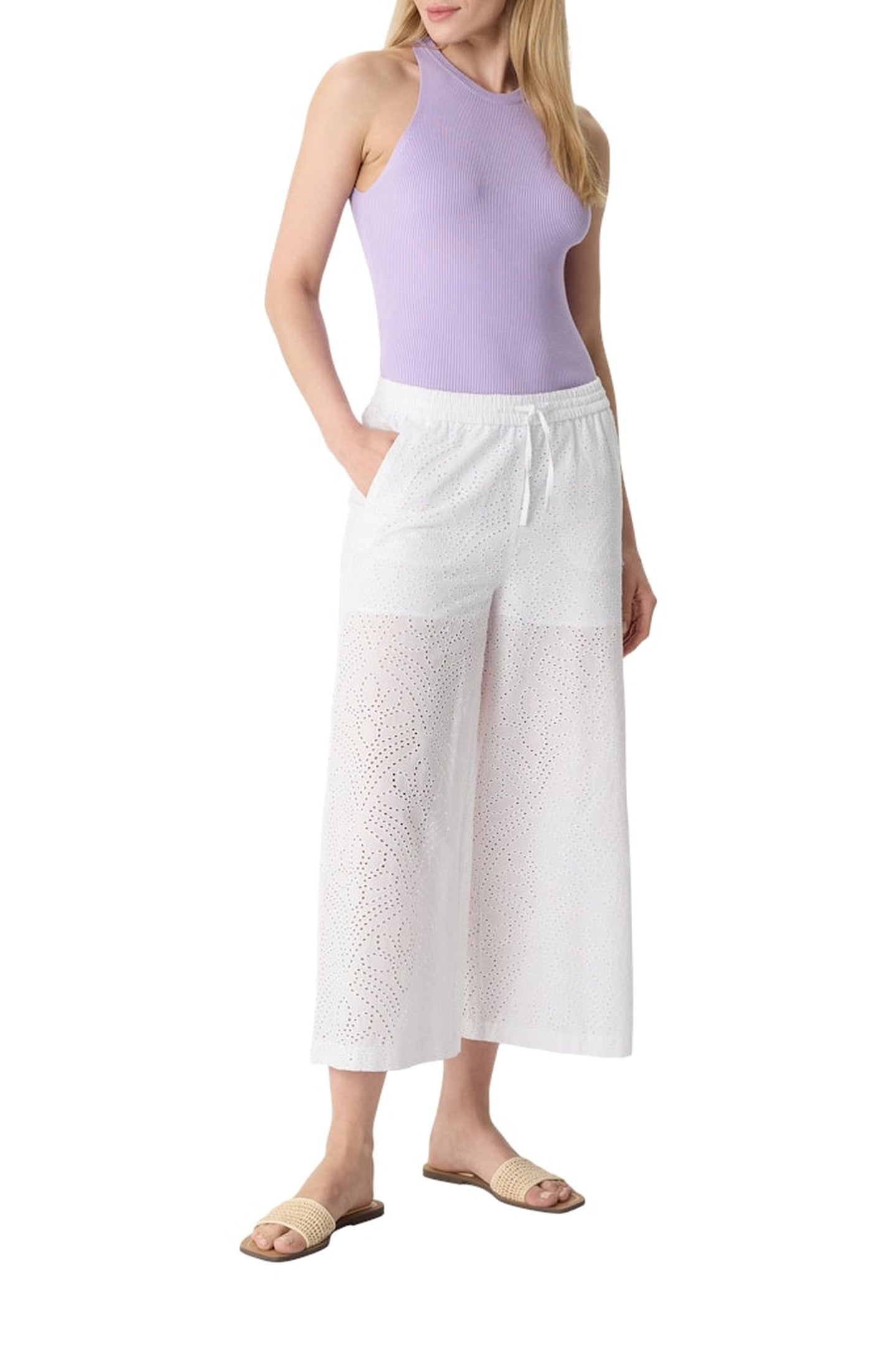 PANTS 7/8 WHITE 2