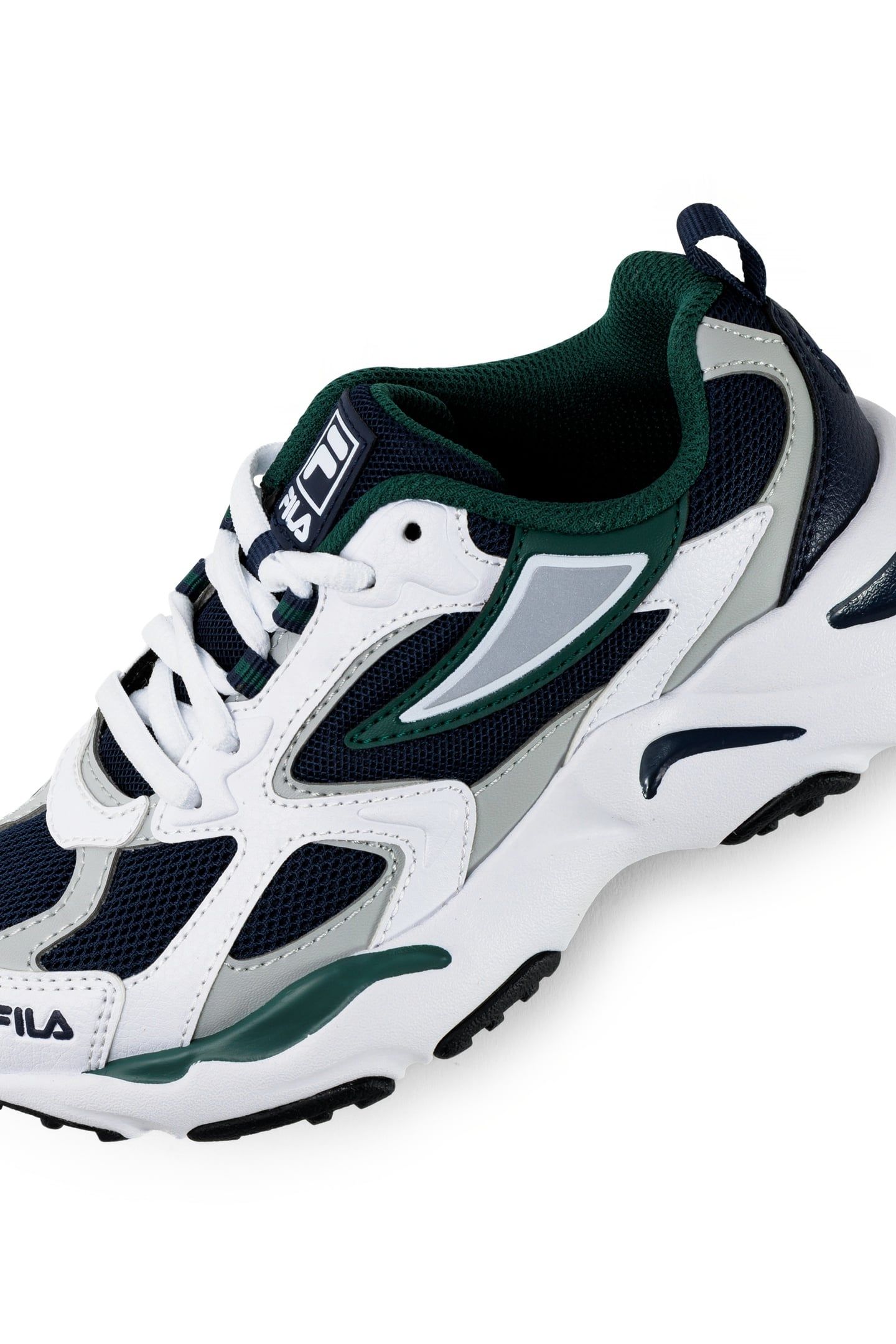CR-CW02 RAY TRACER KIDS FILA NAVY-POSY GREEN 3