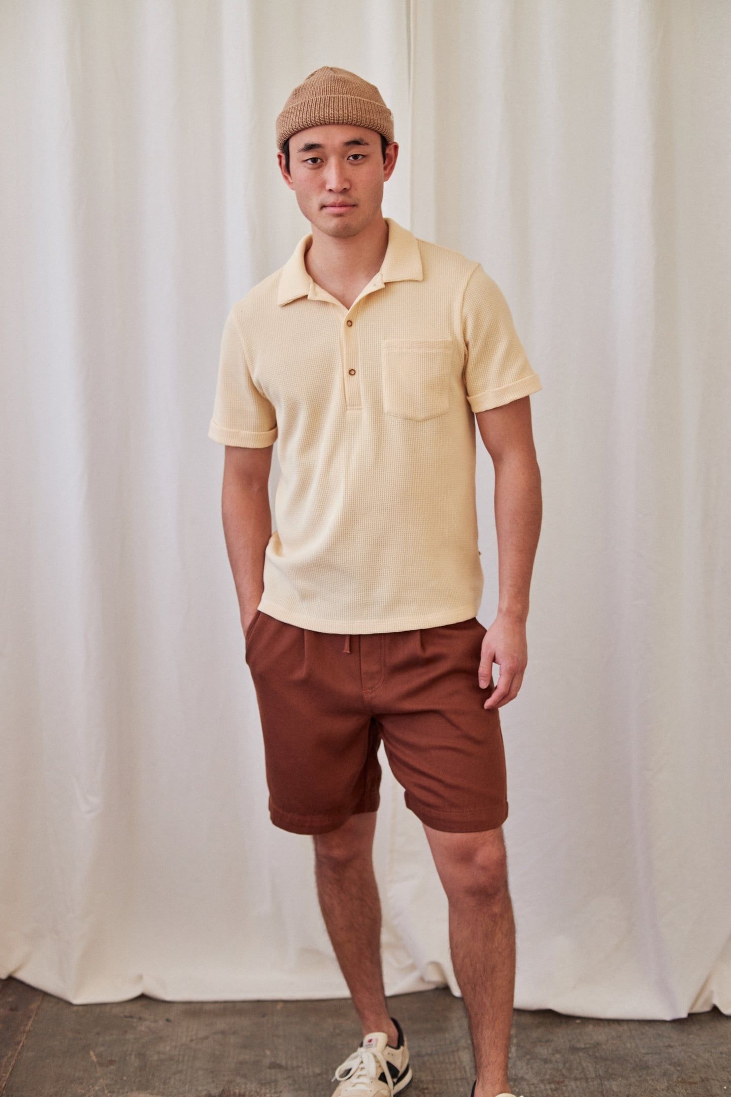 CHINCUI SHORTS COCONUT SHELL 1