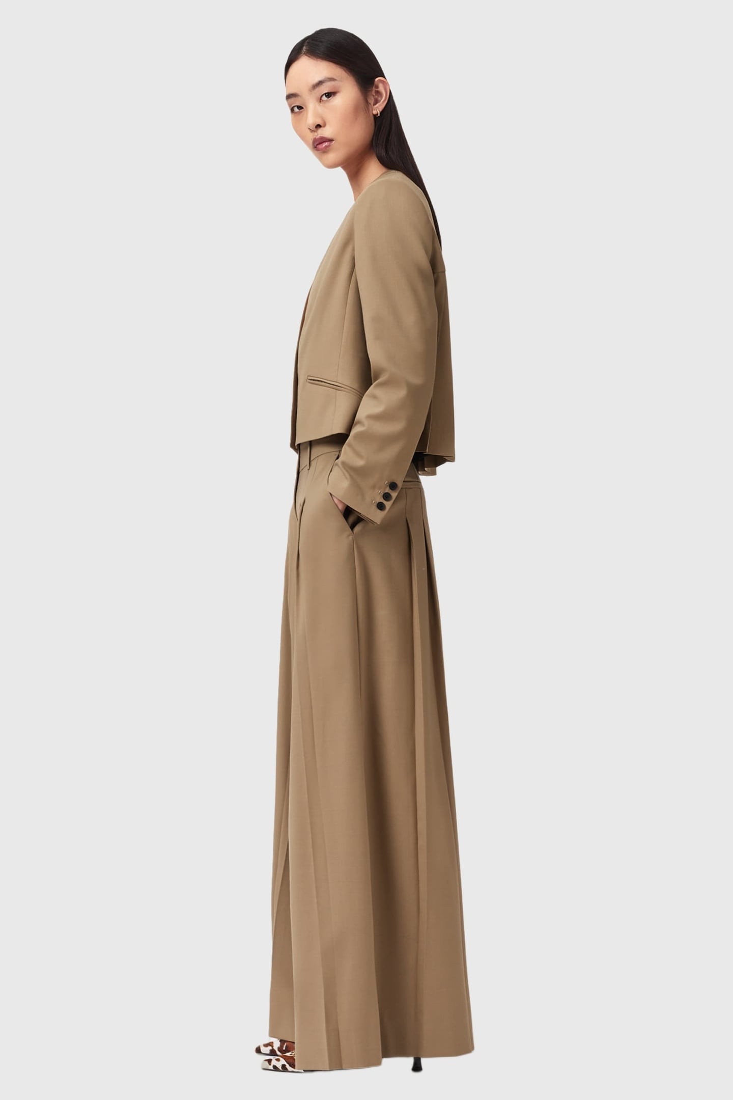 POPPY TROUSER SAND BROWN 5