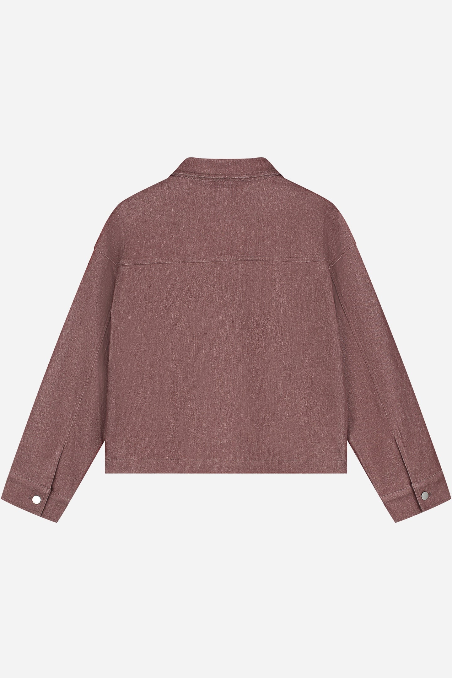 NOUS SOMMES LABELS – DANA DENIM JACKET BURGUNDY 6