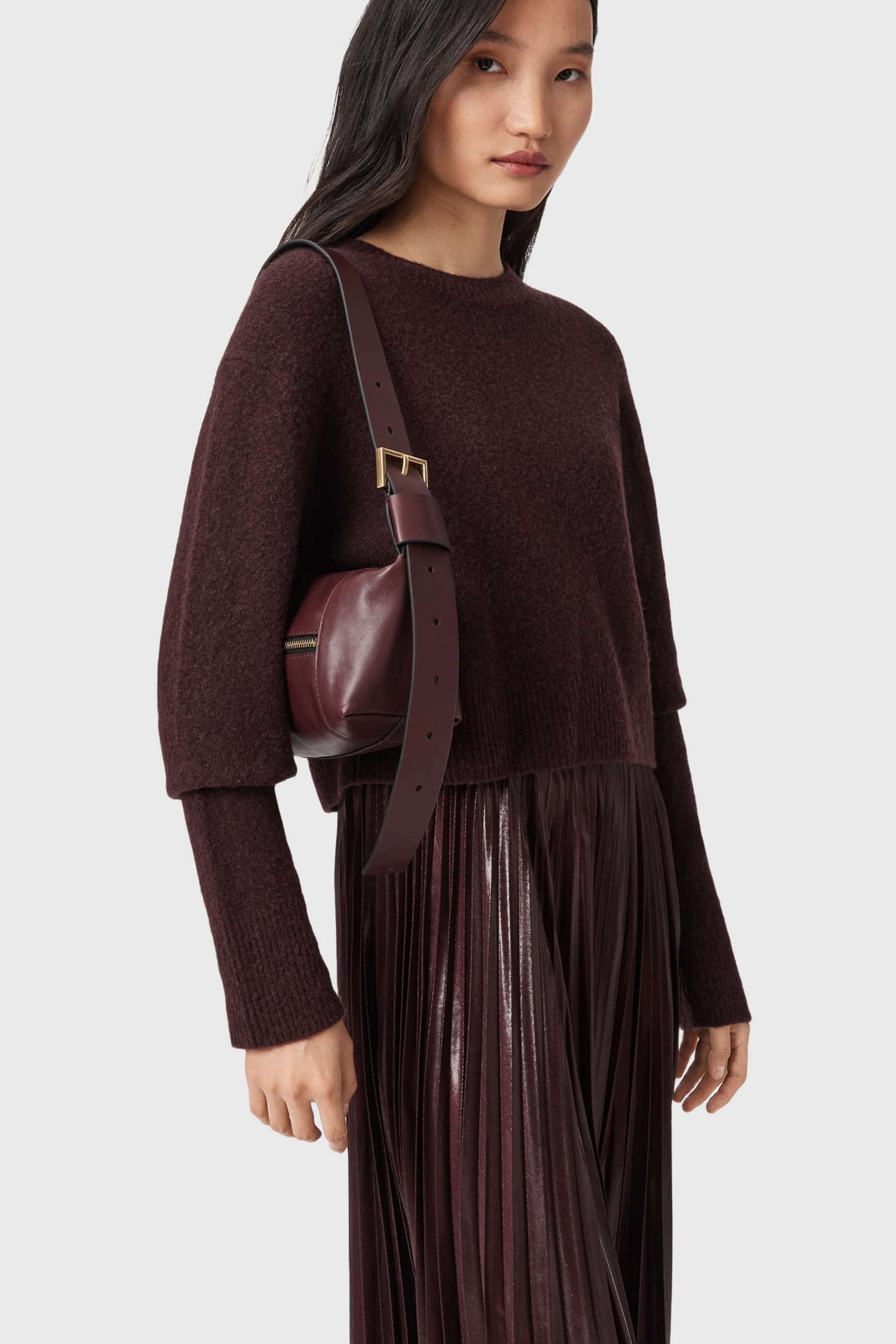 VEGA MINI SHOULDER DARK RED 1