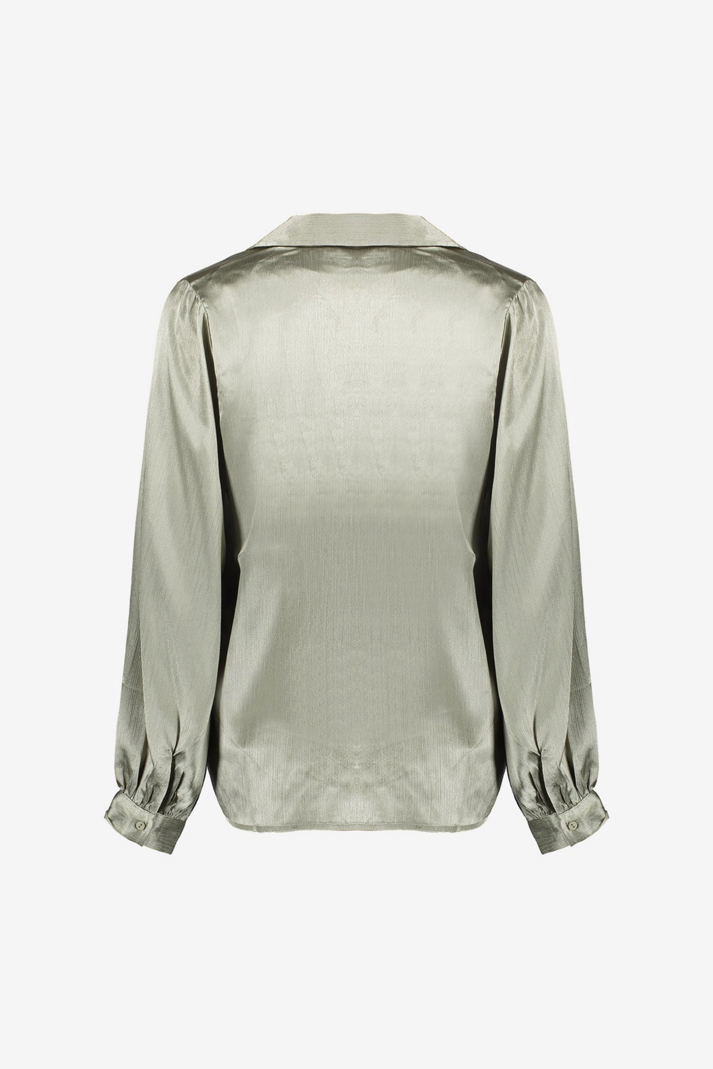 SATIN BLOUSE SOFT GREEN 2