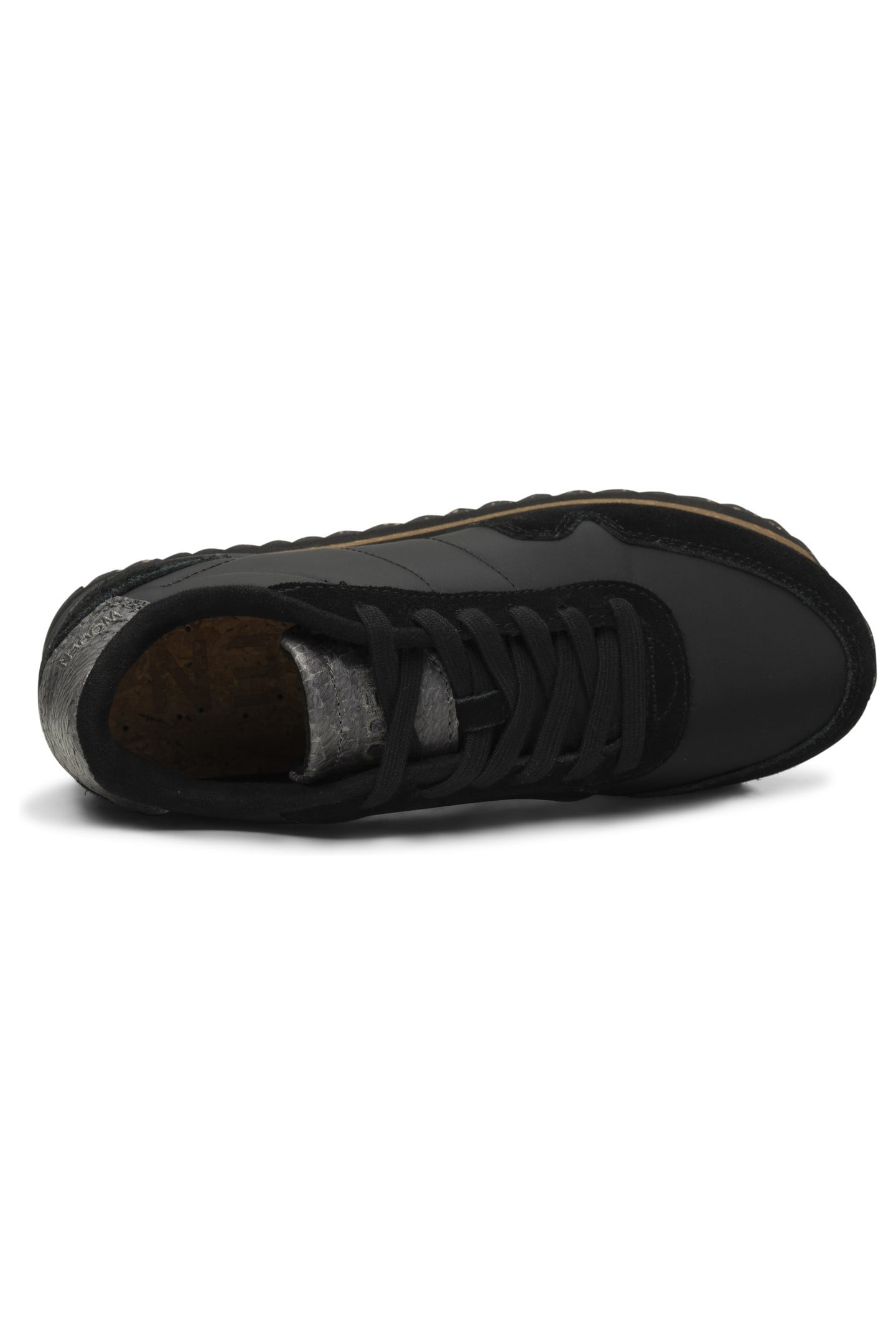 NORA III LEATHER PLATEAU BLACK 3