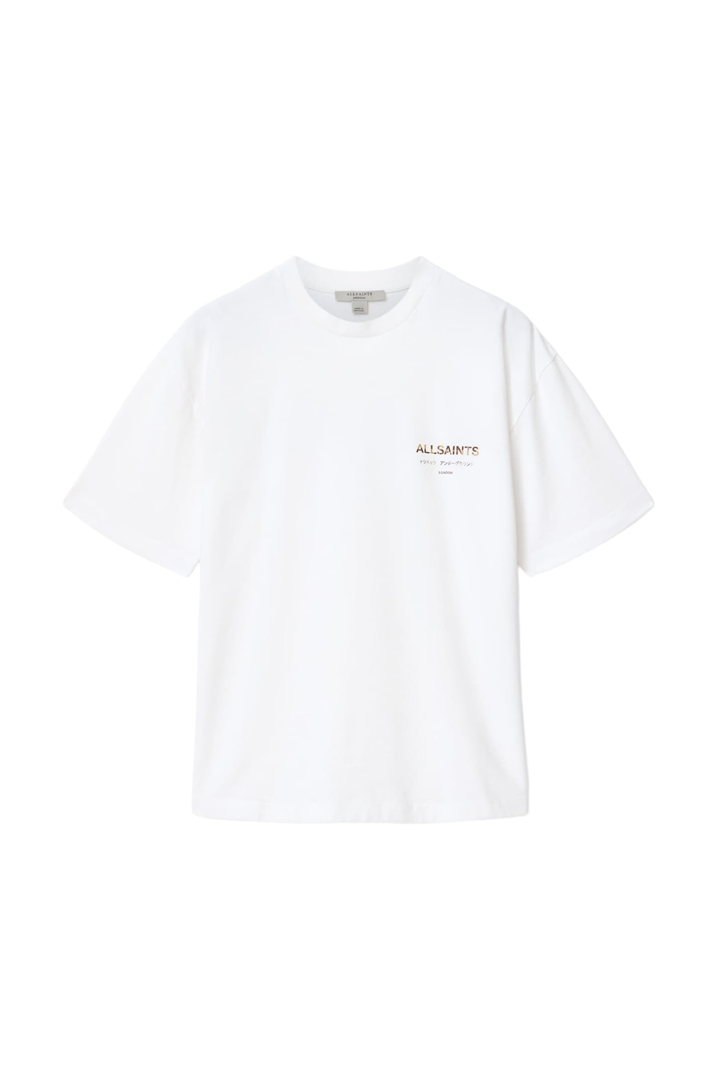 UNDERGROUND ETTA TEE WHITE/COW PRINT 7