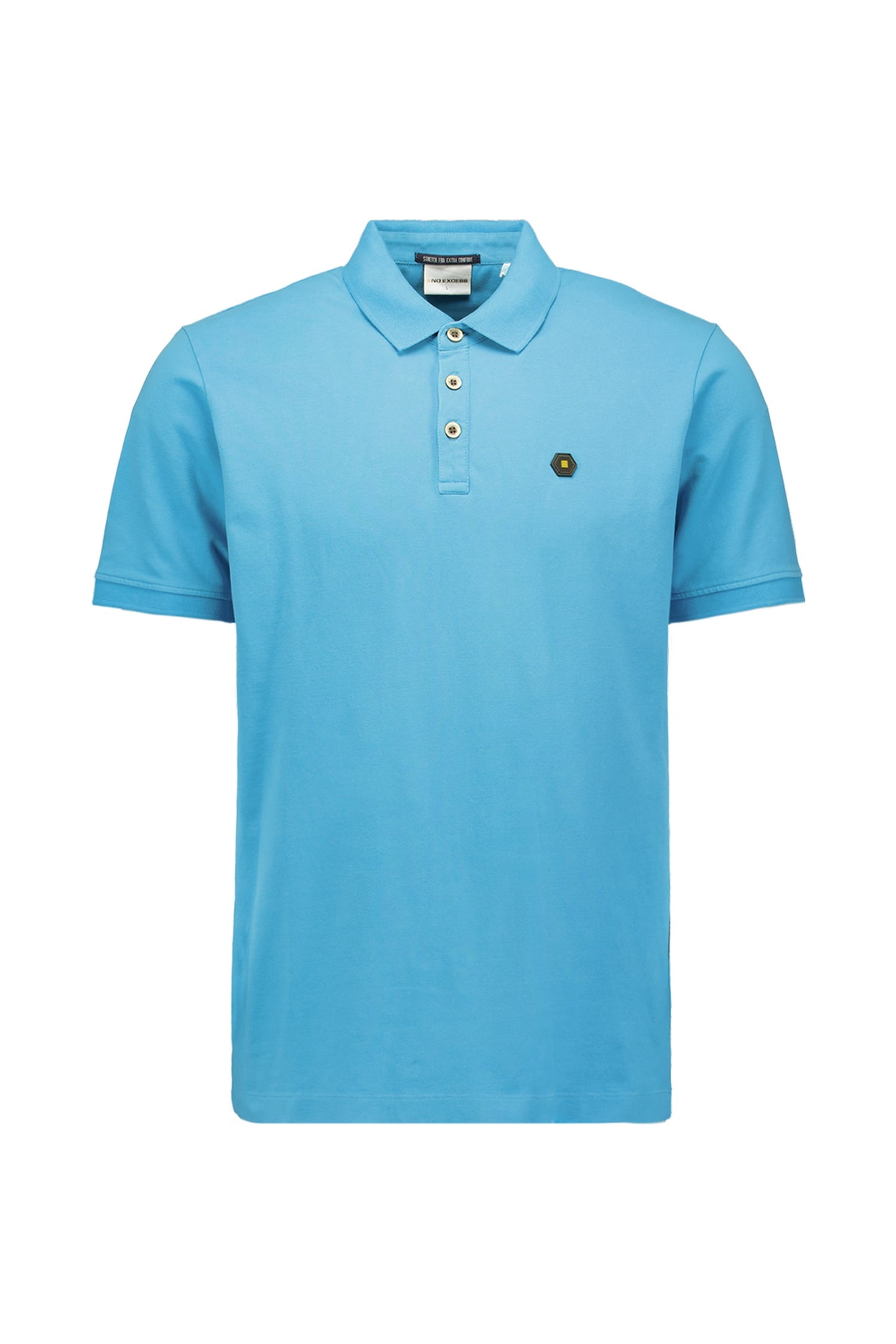 POLO PIQUE GARMENT DYED SEABLUE 5