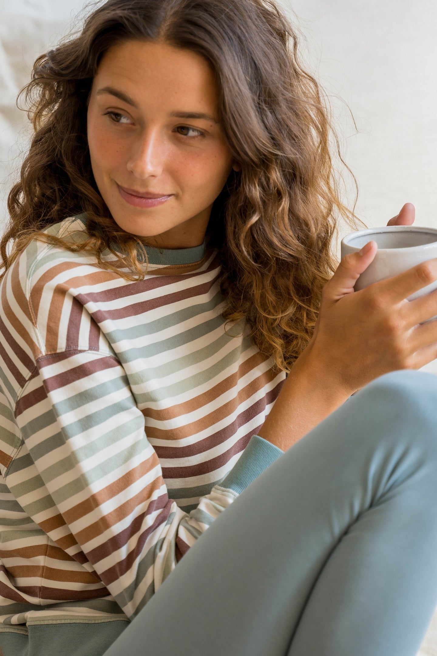 AKSI SWEATSHIRT MIXED STRIPES 2