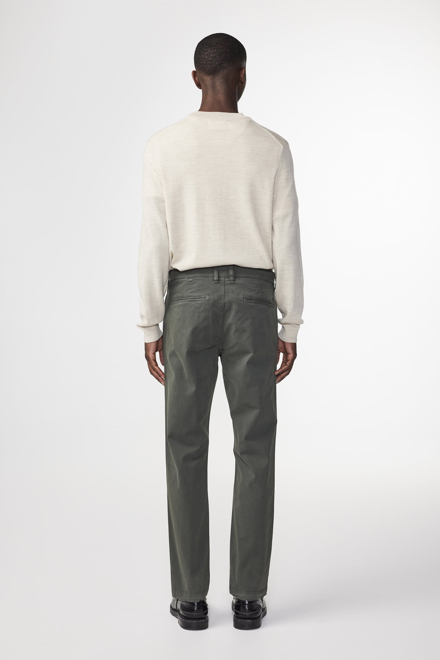 NN07 - MARCO 1400 - REGULAR FIT CHINO PANT - DARK ARMY 2
