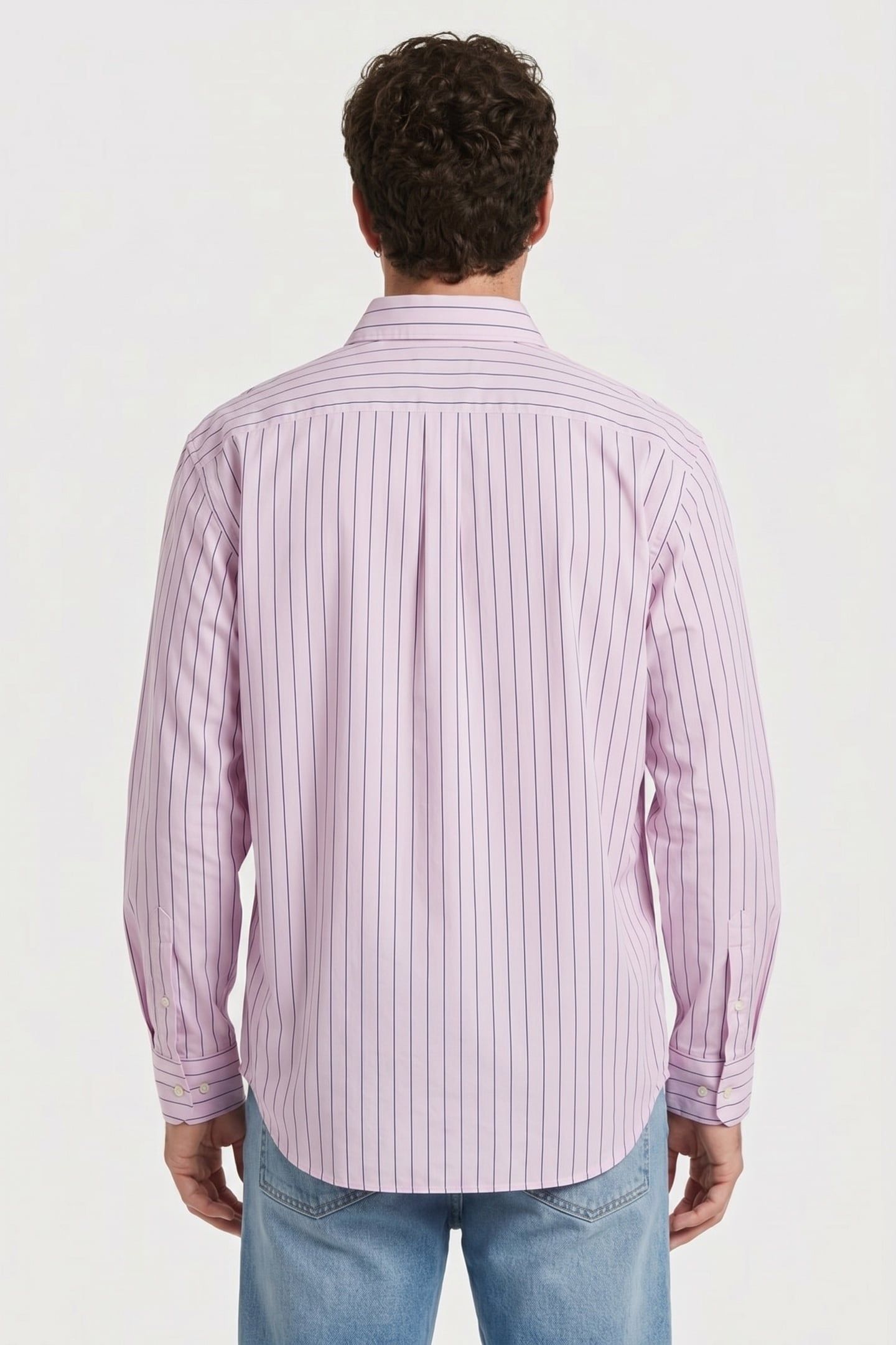 LS MULTI STRIPE SHIRT SPRING LILAC 2