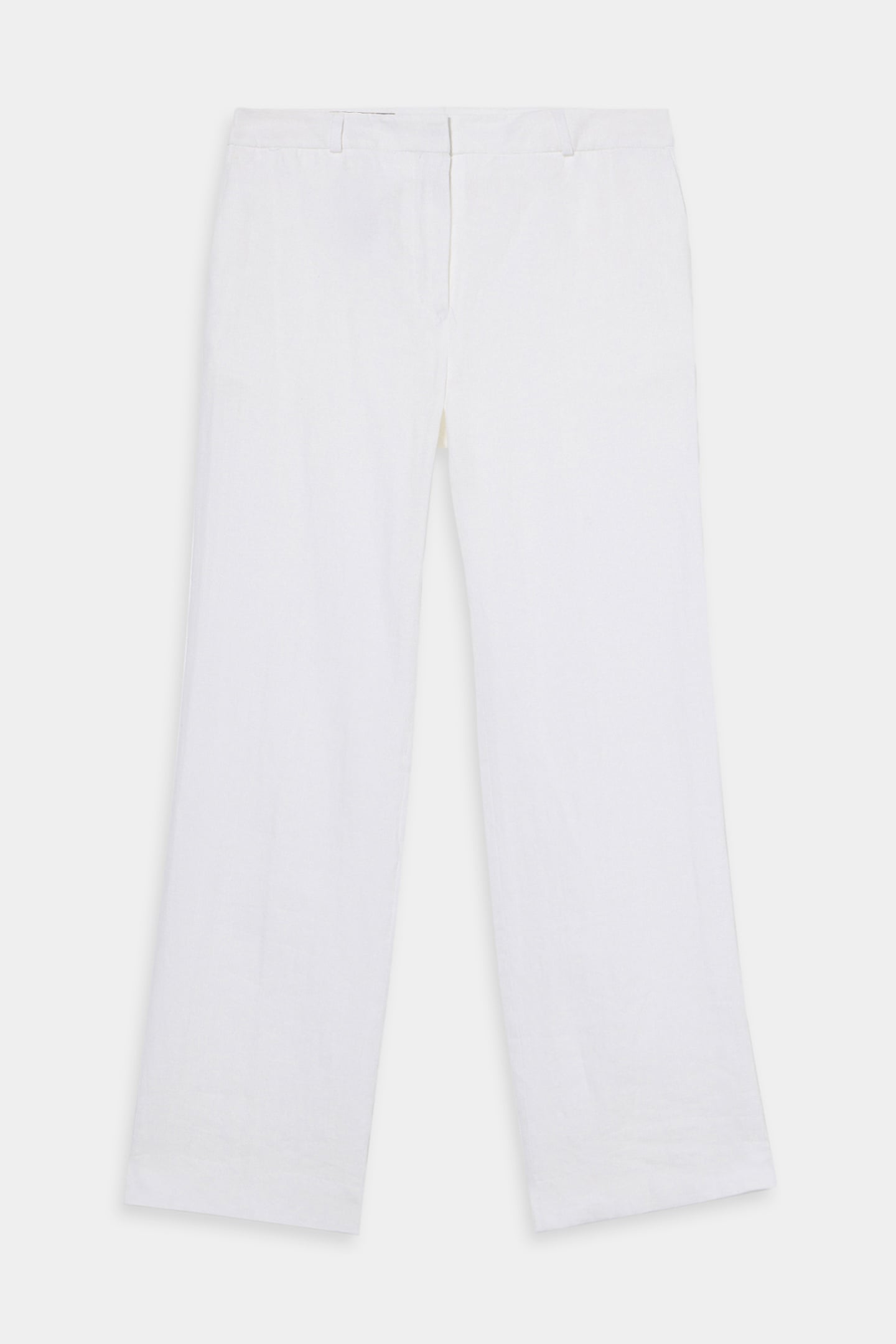 FRONT TROUSERS LINEN WHITE 5