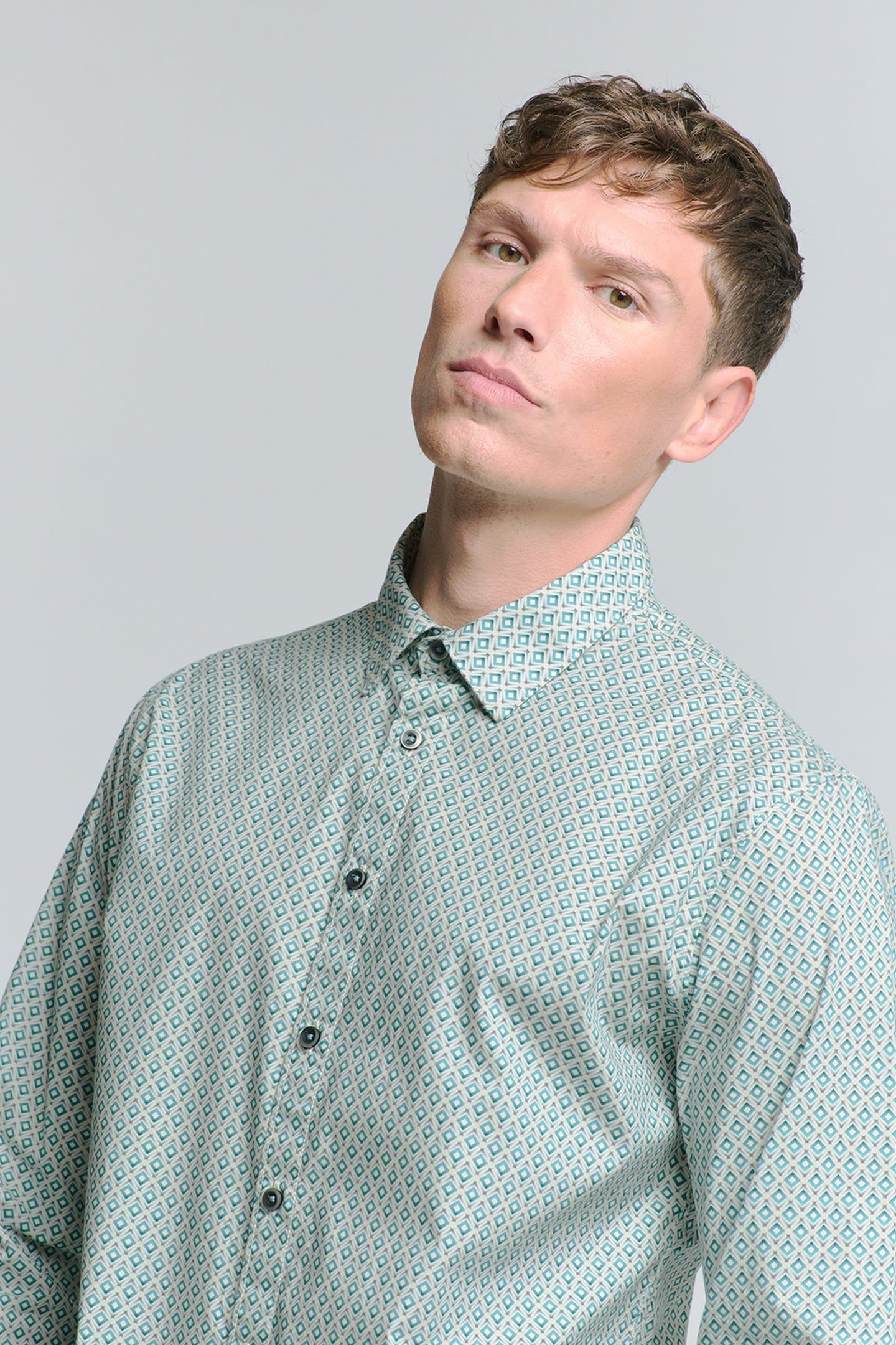 SHIRT STRETCH ALLOVER PRINTED PACIFIC 1