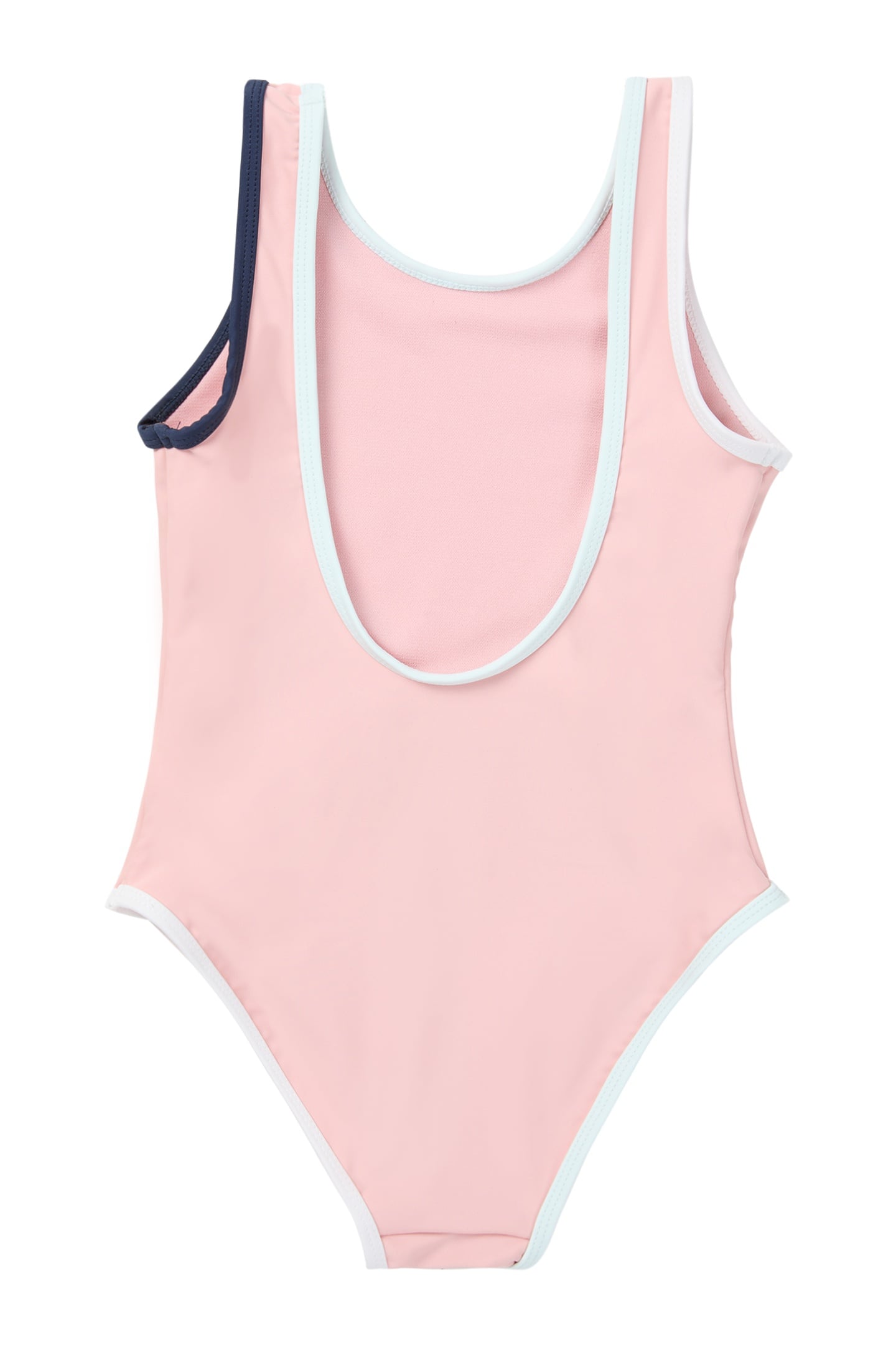 PRATOLINO LOGO SCOOP BACK SWIMSUIT MELLOW ROSE 2