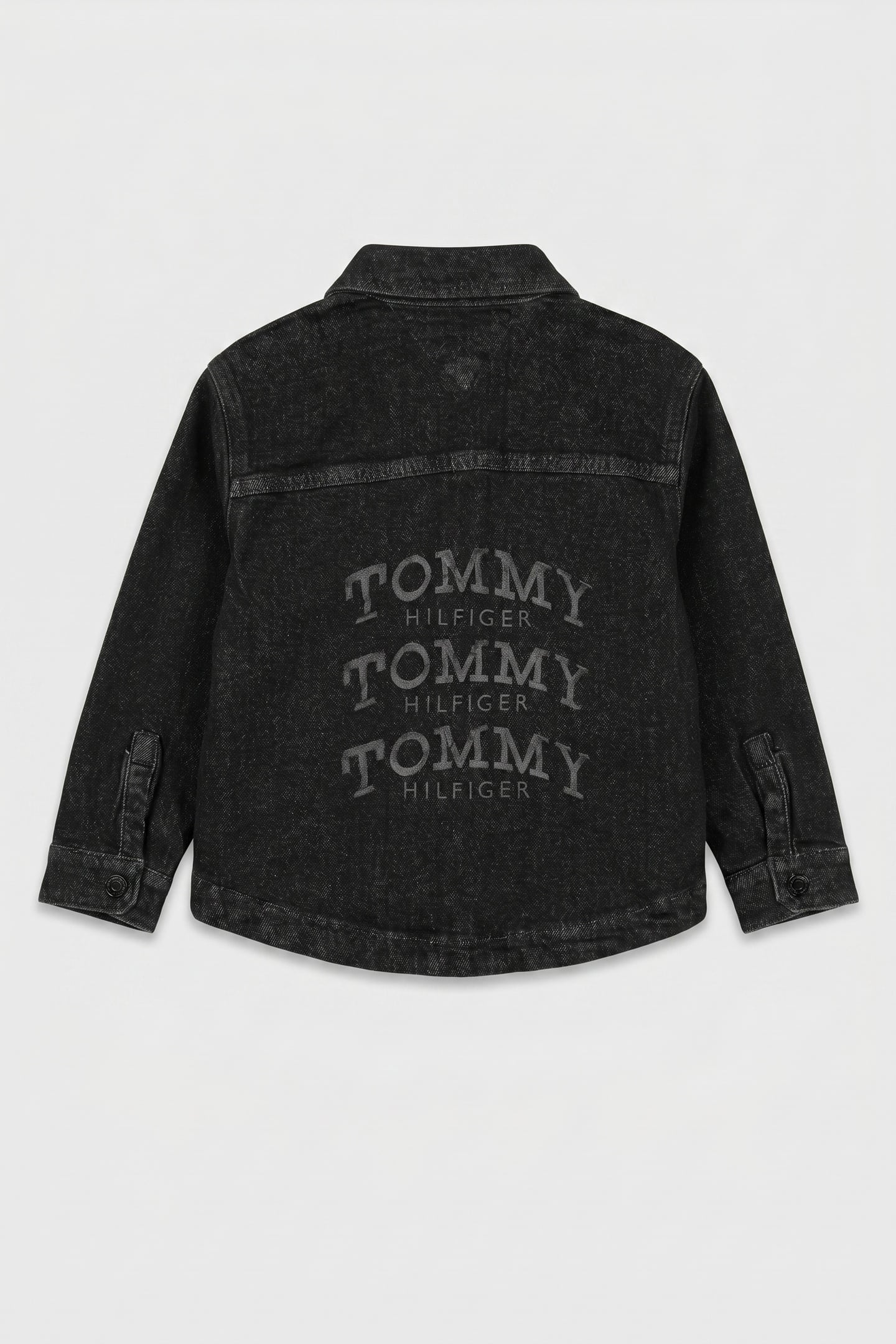 BOYS FADED GRAPHIC DENIM BLACK 3