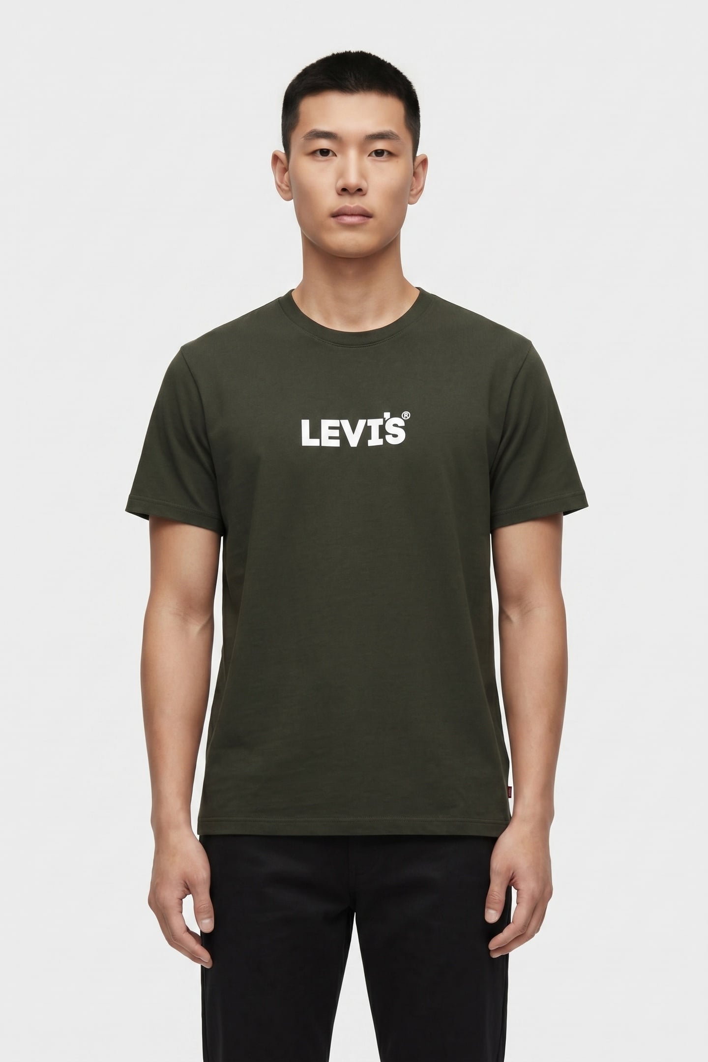 SS RELAXED FIT TEE HEADLINE LOGO 1 D 1