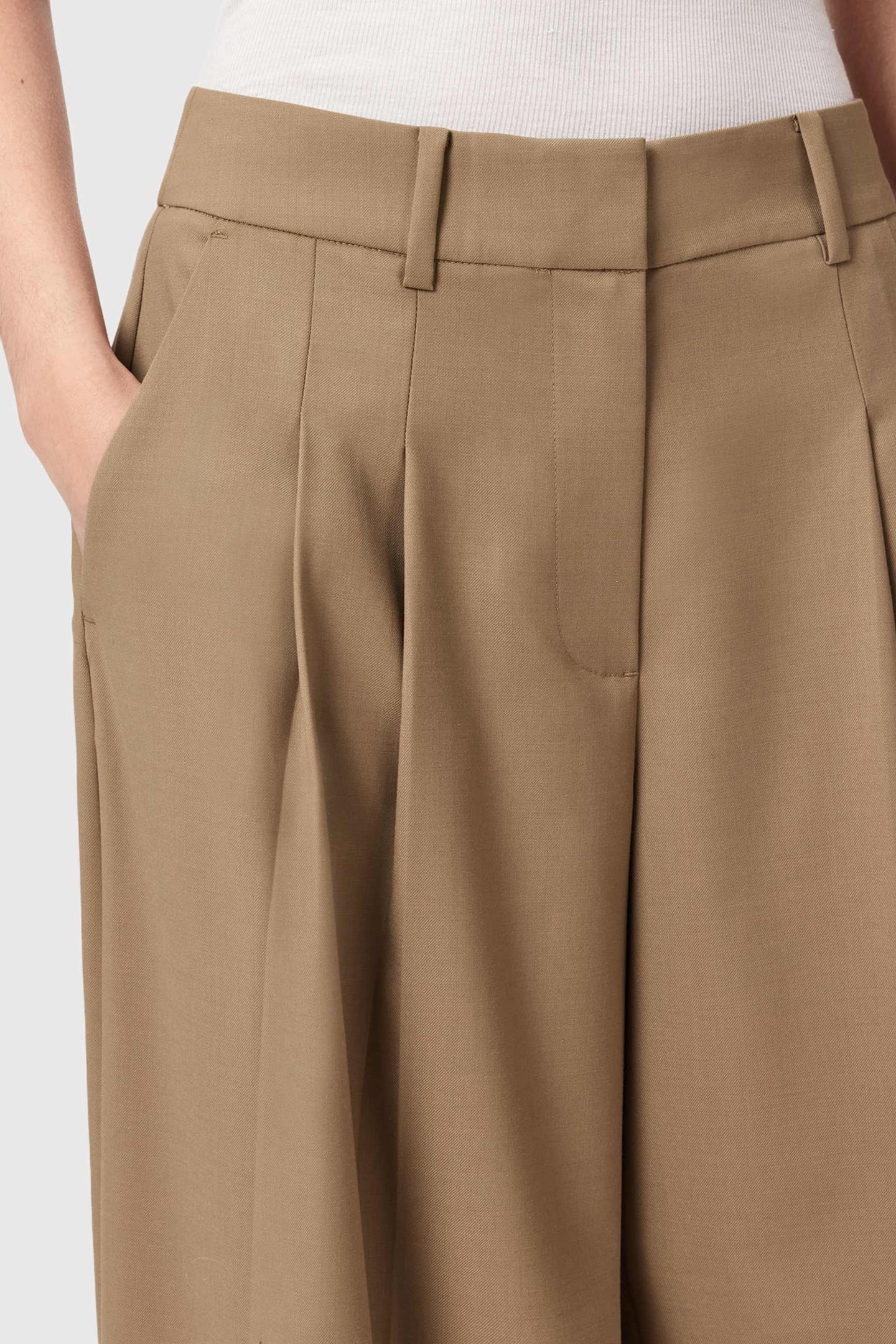 POPPY TROUSER SAND BROWN 7