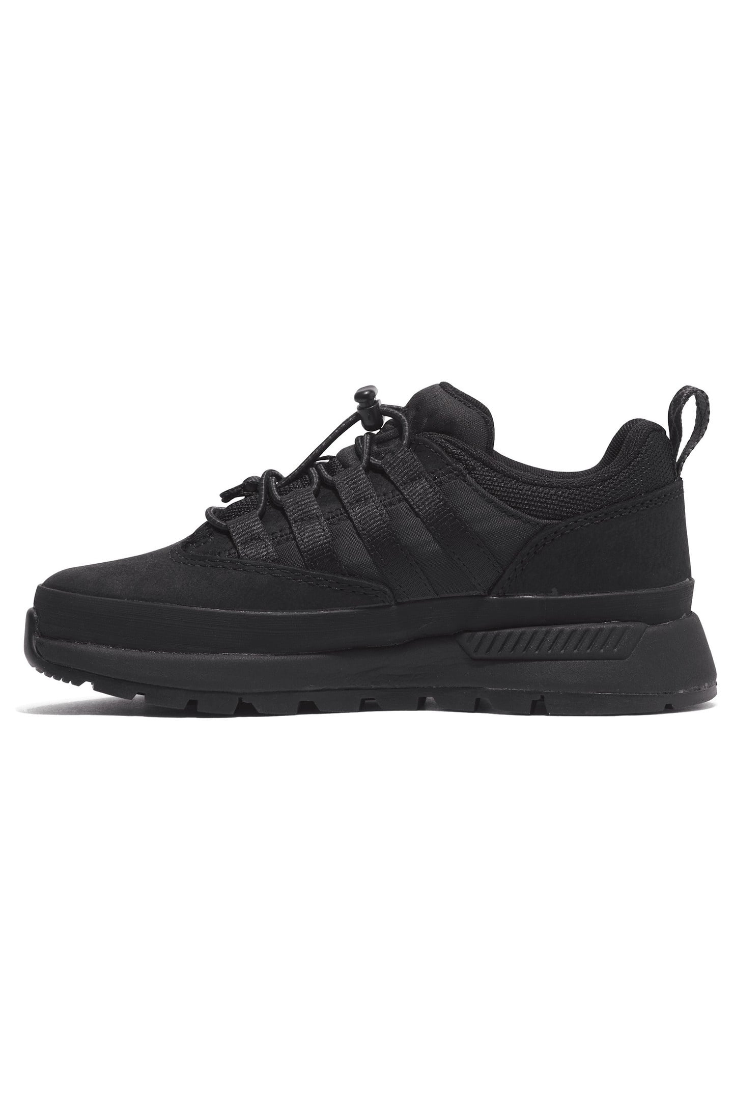 EURO TREKKER LOW LACE UP SNEAKER JET BLACK 8