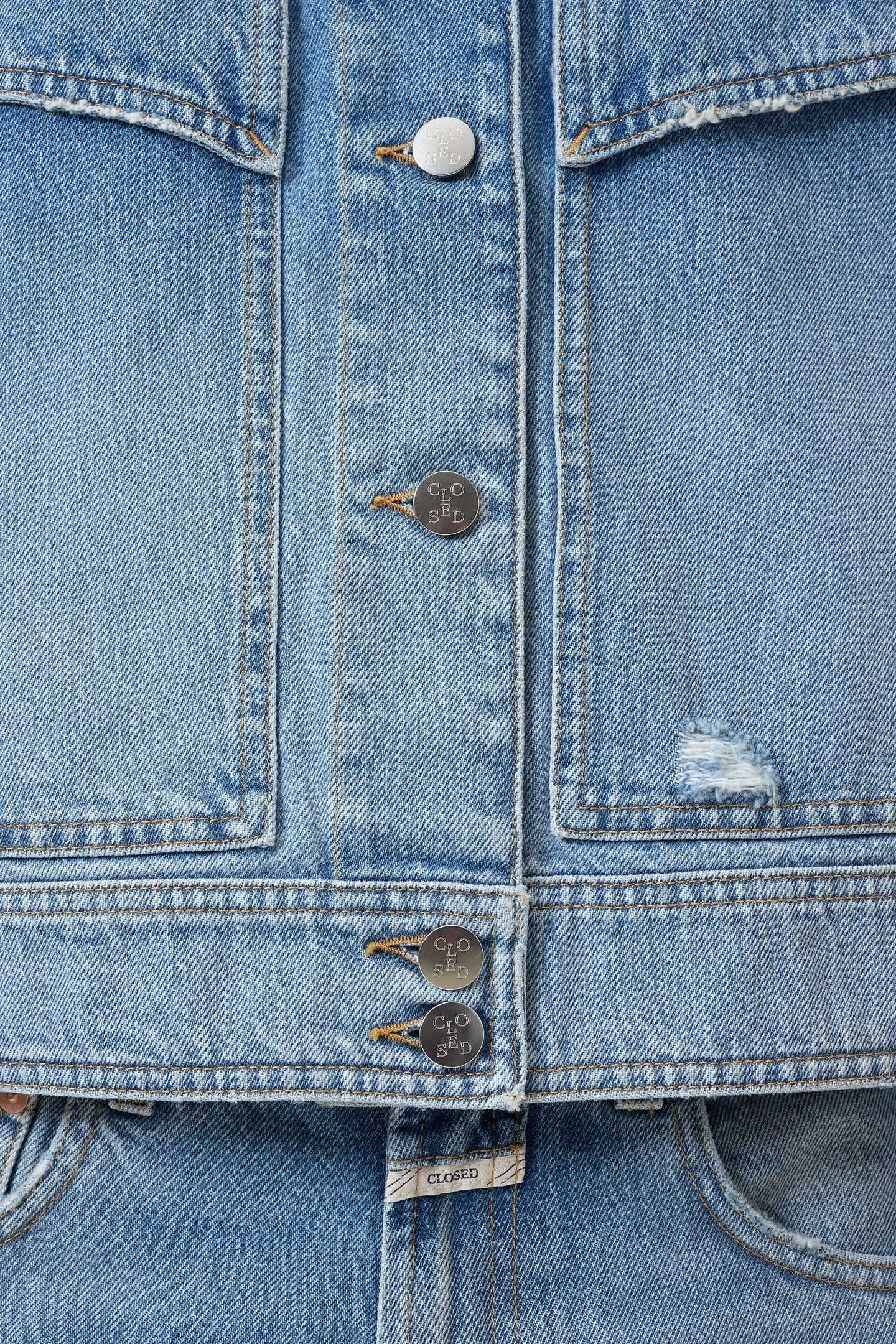 33° DENIM JACKET MID BLUE 7