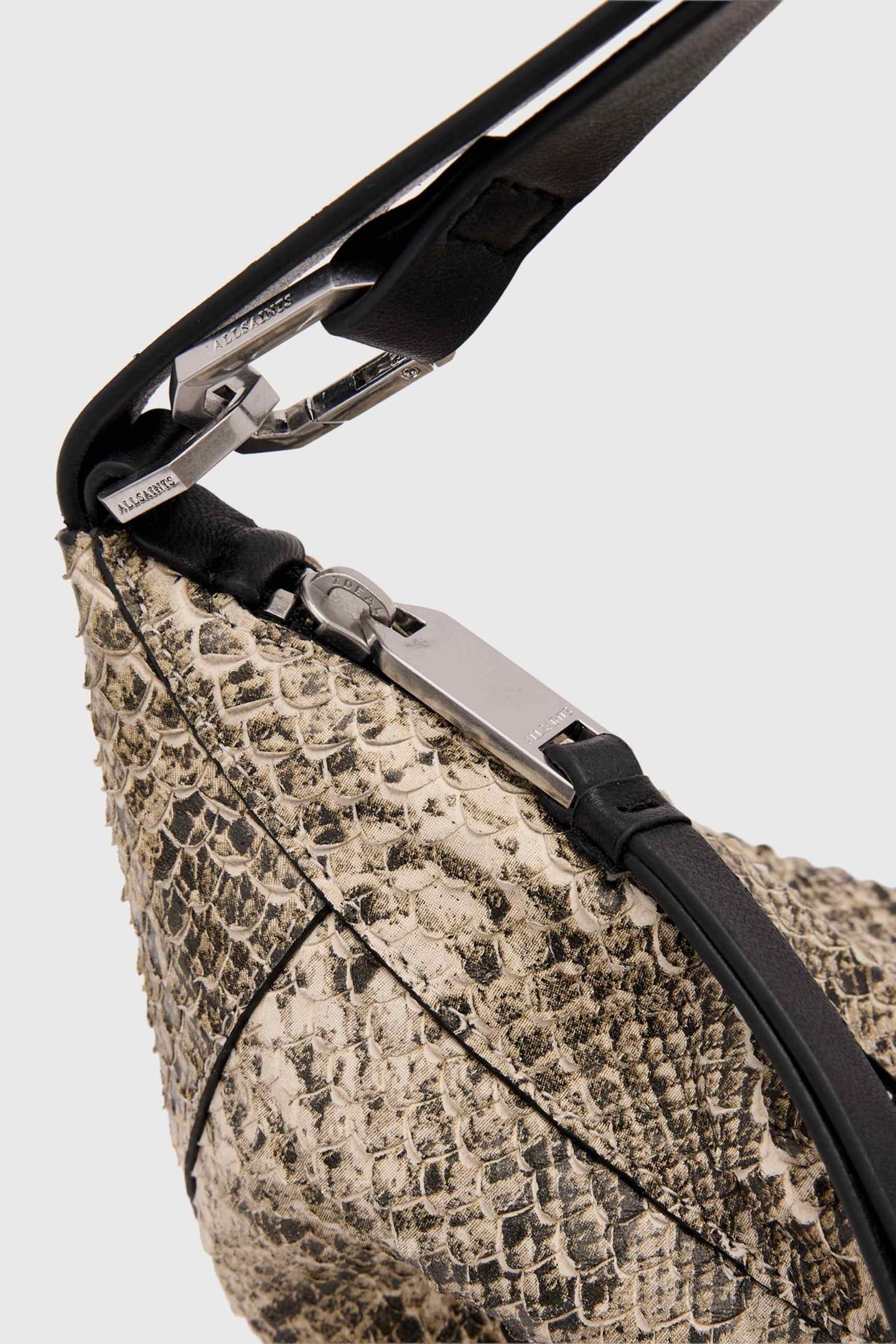 LUNA MICRO SNAKE BAG DESERT WHITE 5