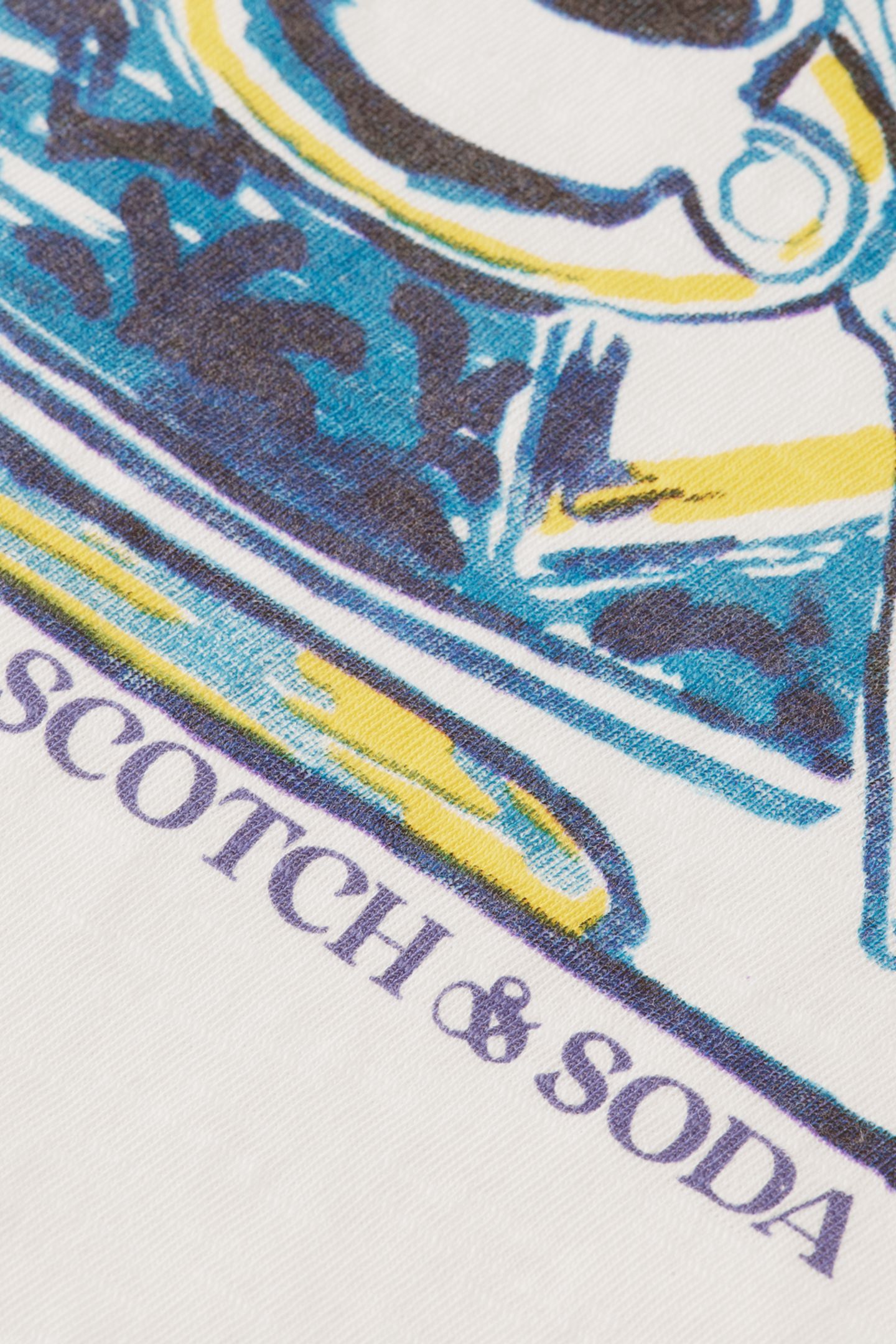 JOE JONAS X SCOTCH SODA RINGER T-SHIRT OFF WHITE 3