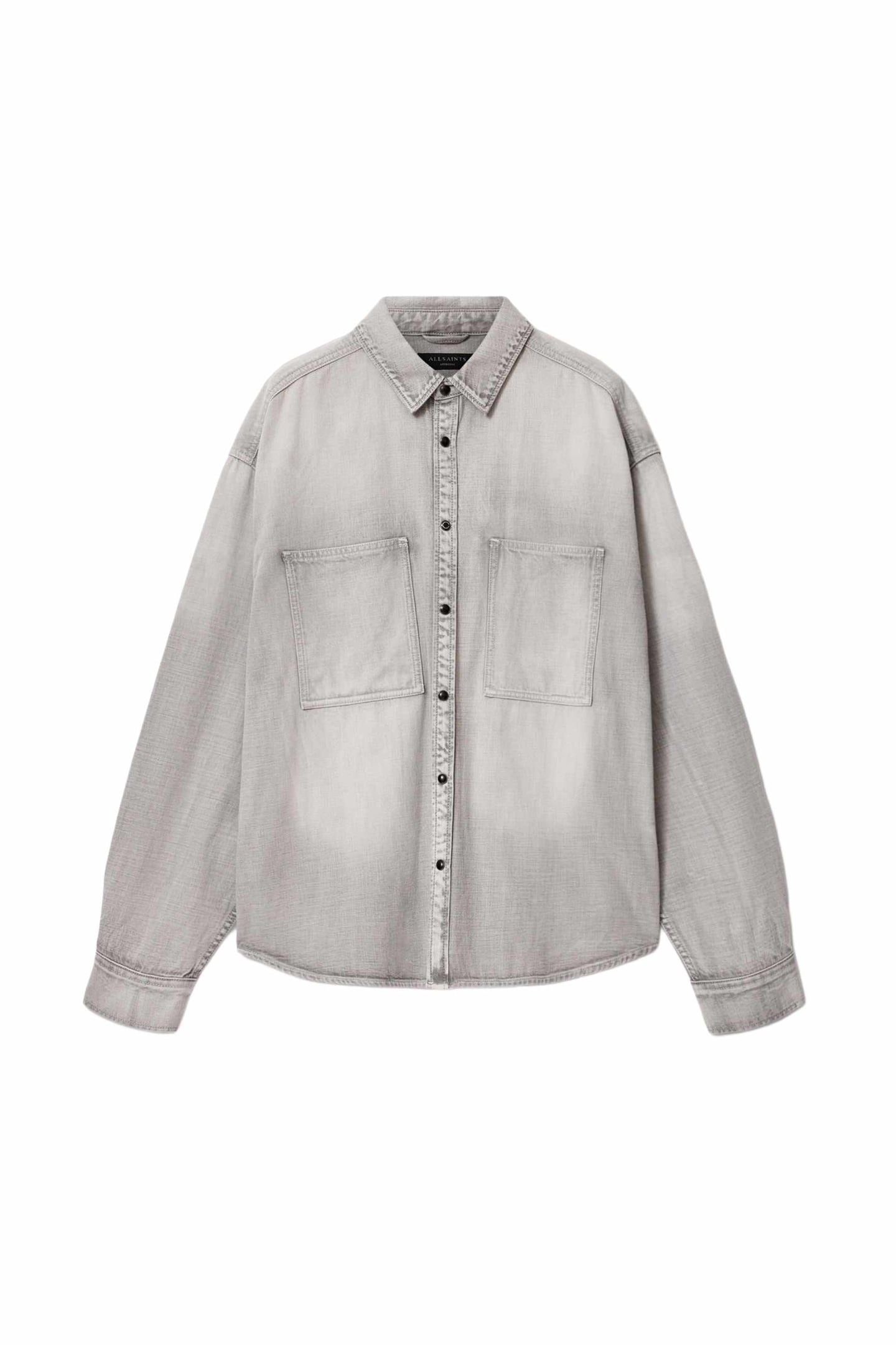 AL DENIM SHIRT LIGHT GREY 4