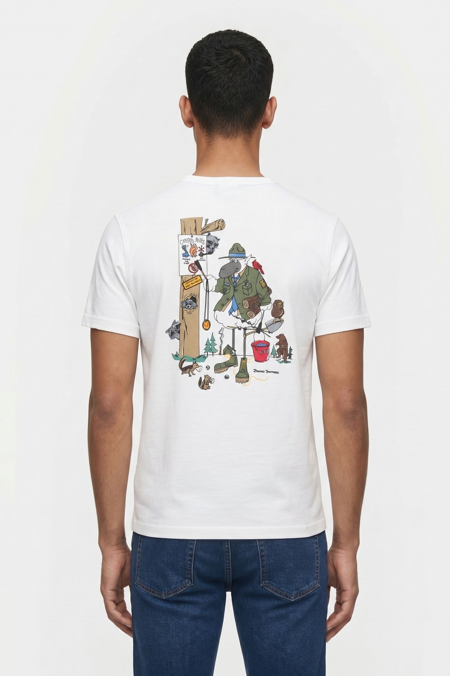 HENRY PARK T-SHIRT WHITE 2