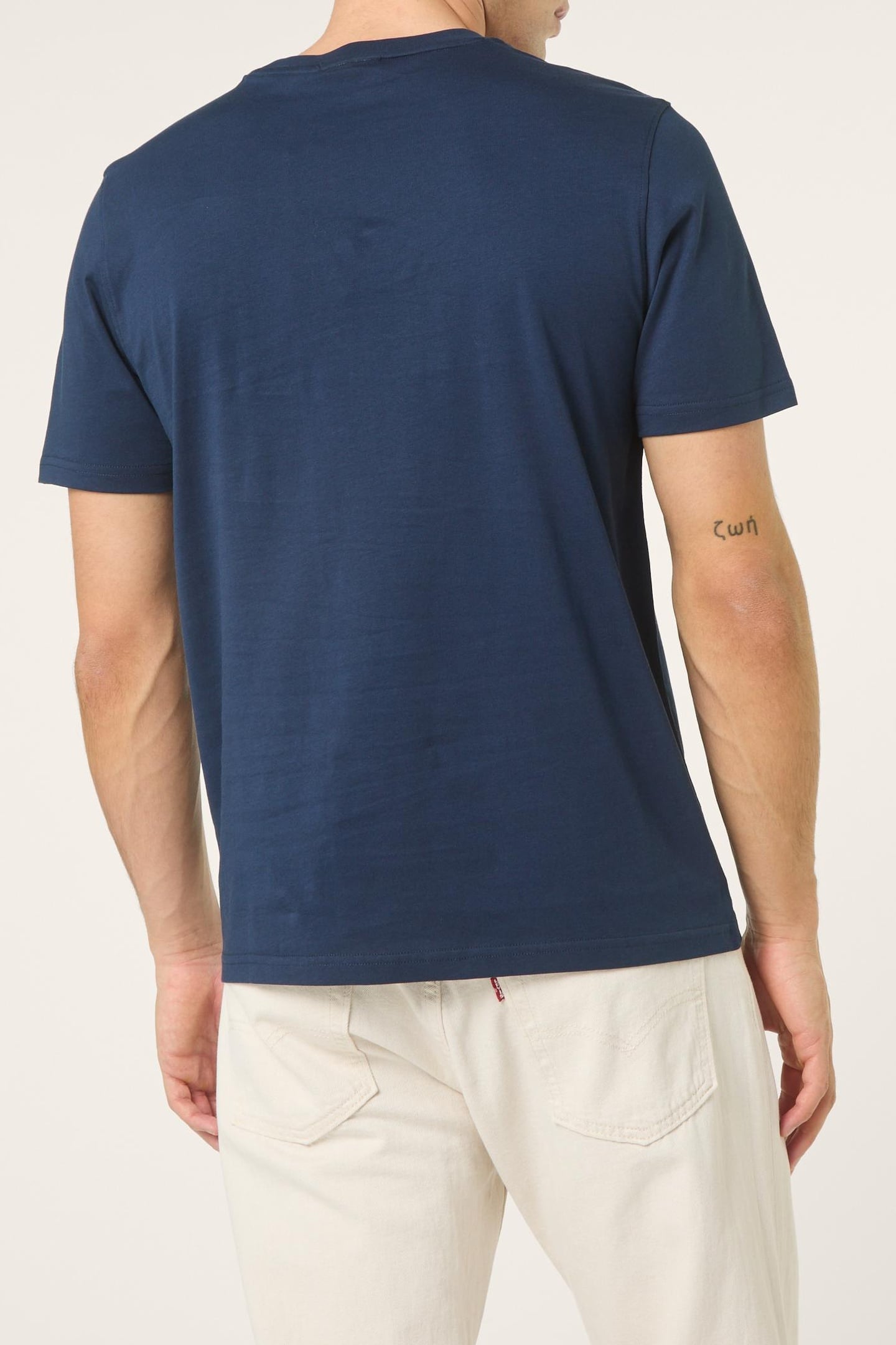 DIECIMO REGULAR HERITAGE TAPE T-SHIRT BLACK IRIS 4