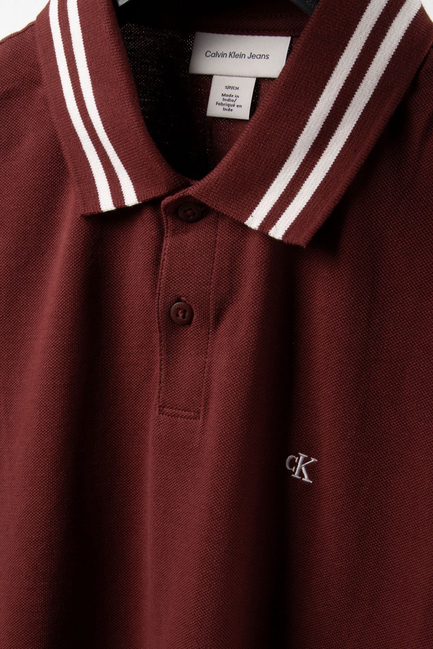 SS MONOGRAM PIQUE POLO MOCHA MOMENT 4