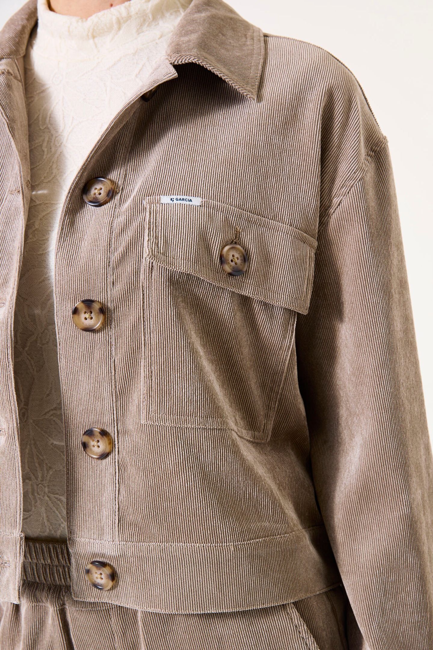 LADIES JACKET TAUPE 5