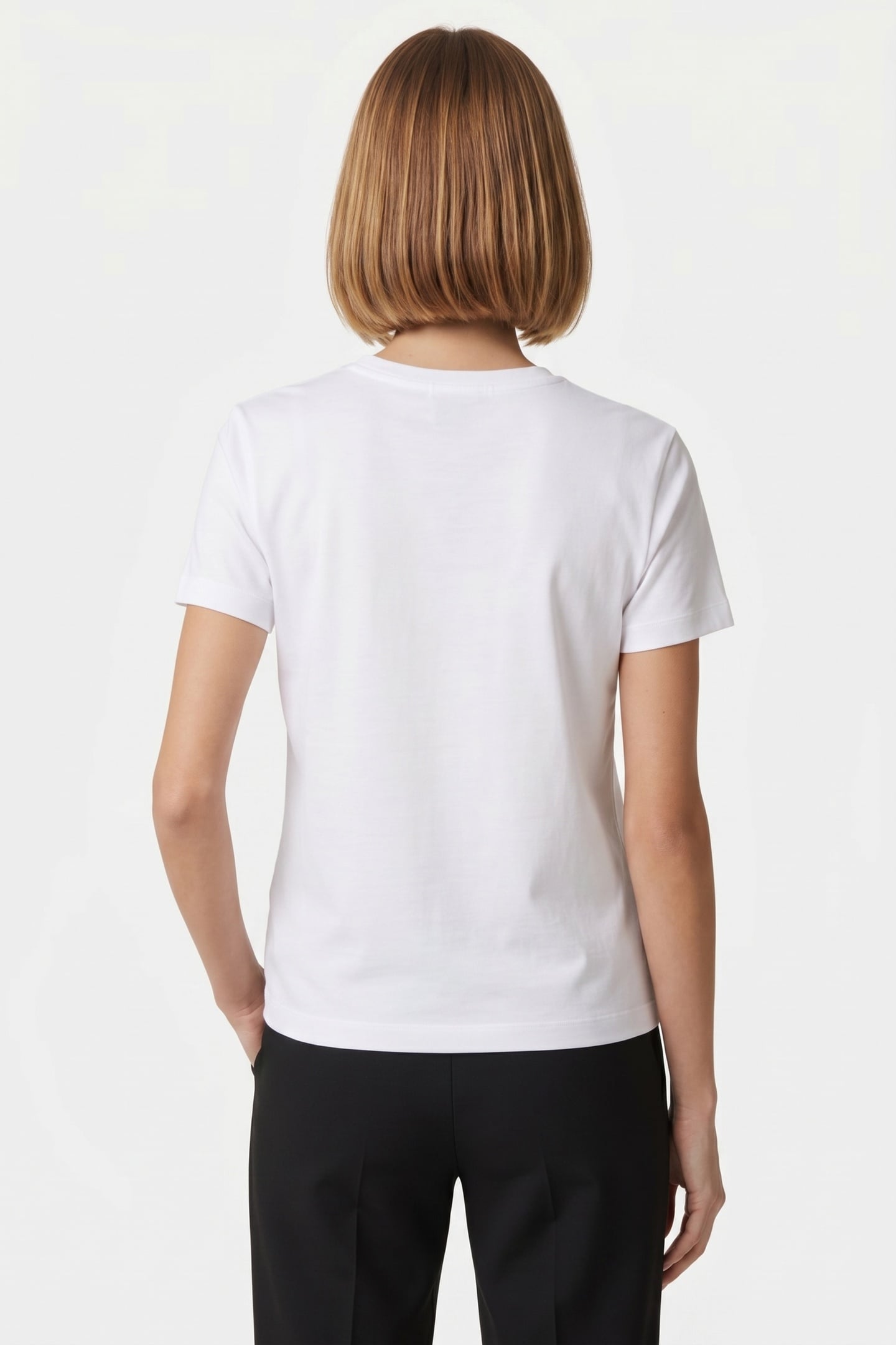 SS SUPIMA FINE INTERLOCK TEE BRILLIANT WHITE 2