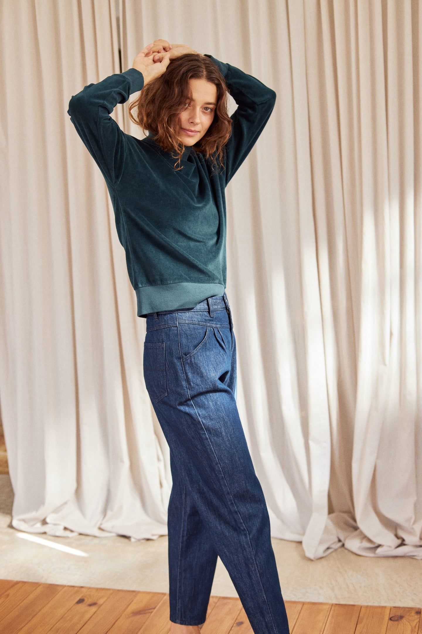 DUNDEE SWEATSHIRT DEEP LAKE 1