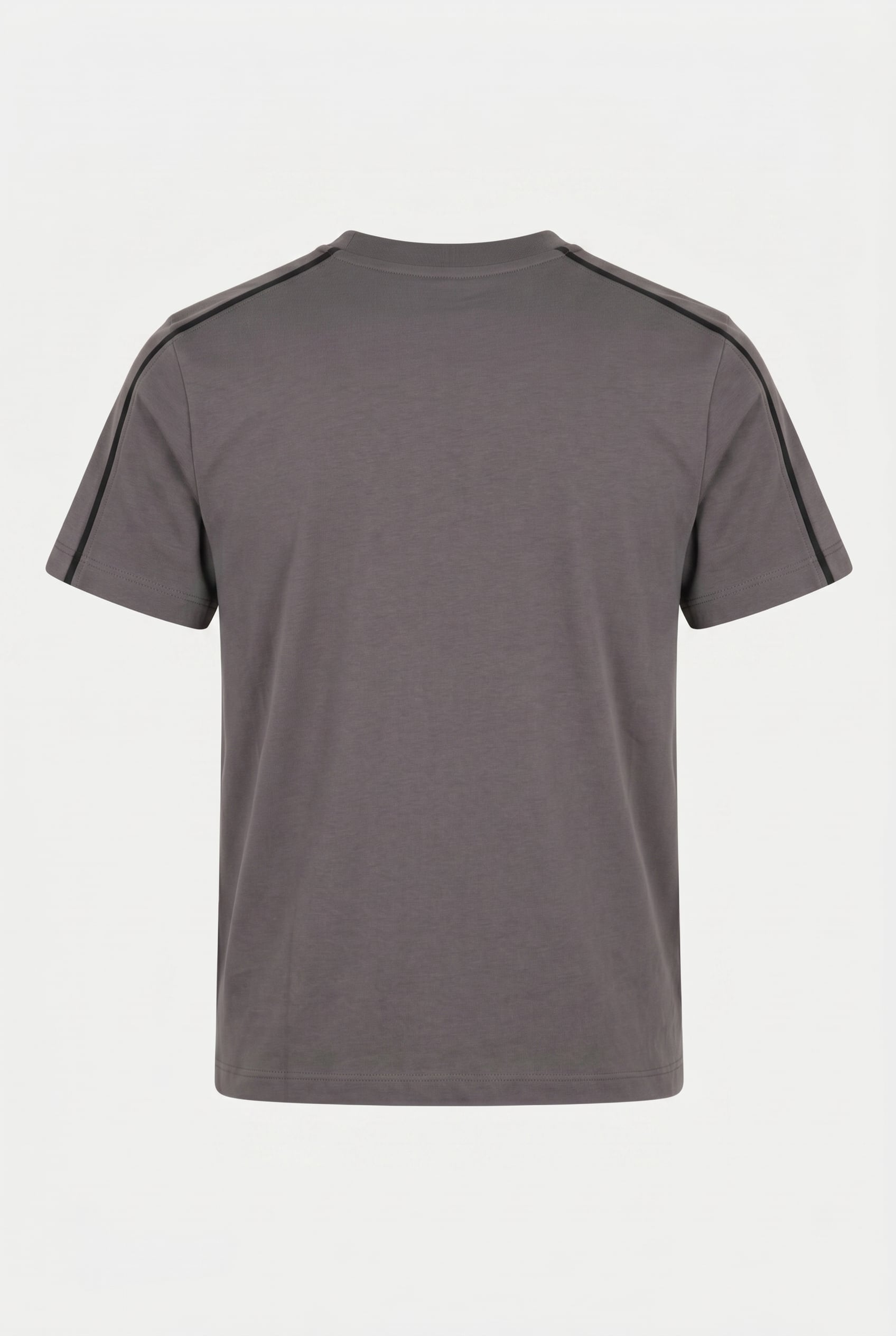 BOYS EMBRO PIPING S/S T-SHIRT COAL 3