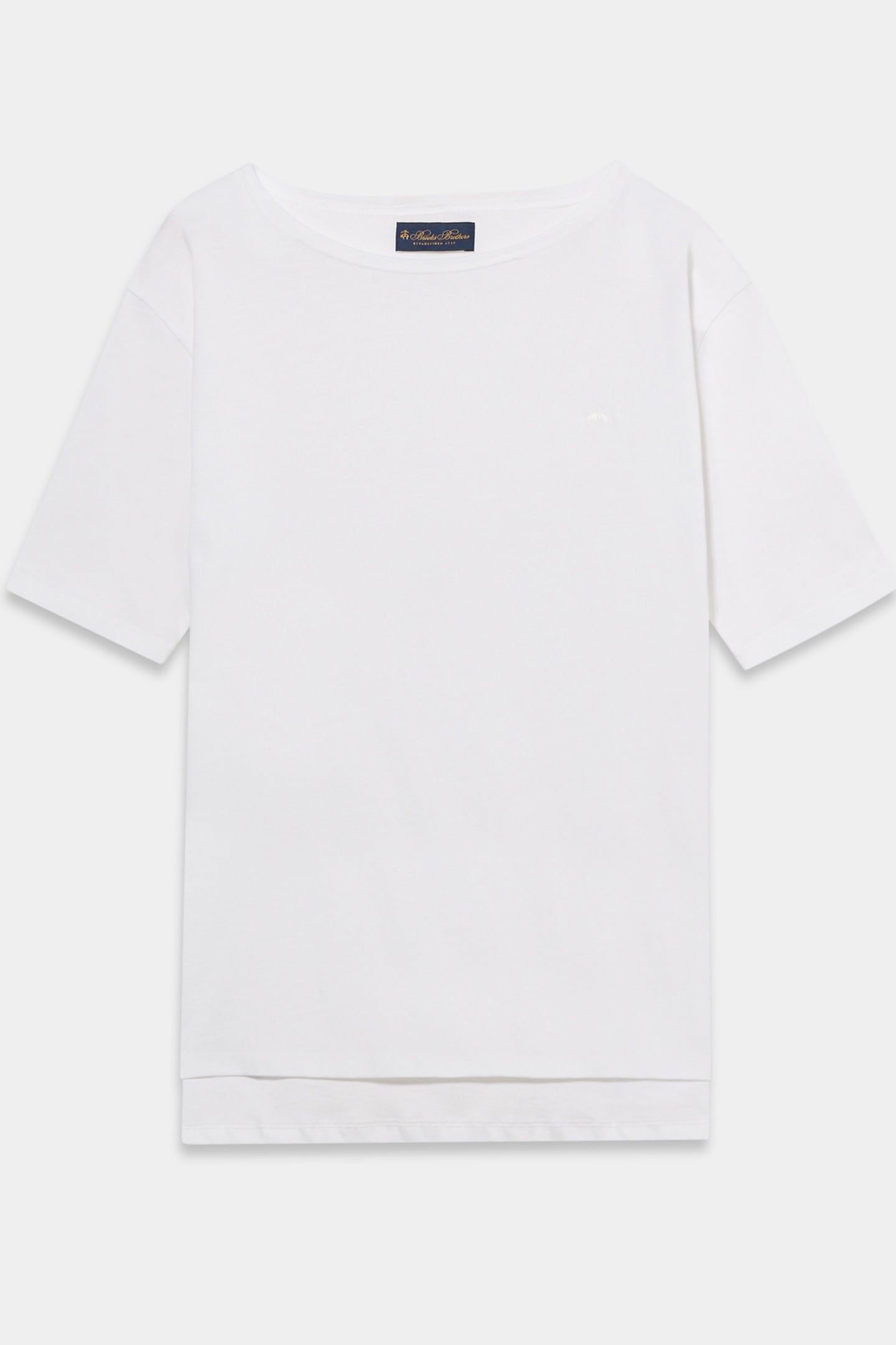LOGOED T-SHIRT COTTON WHITE 3