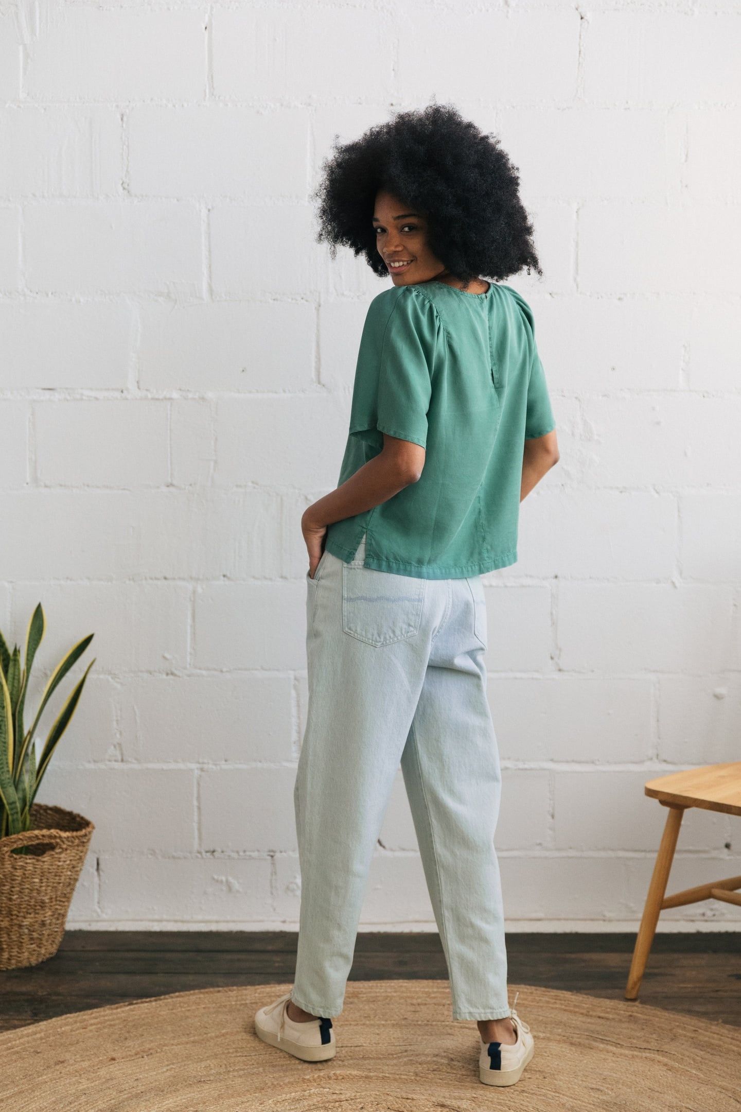 RUBONDO SHIRT CASCADE GREEN 2