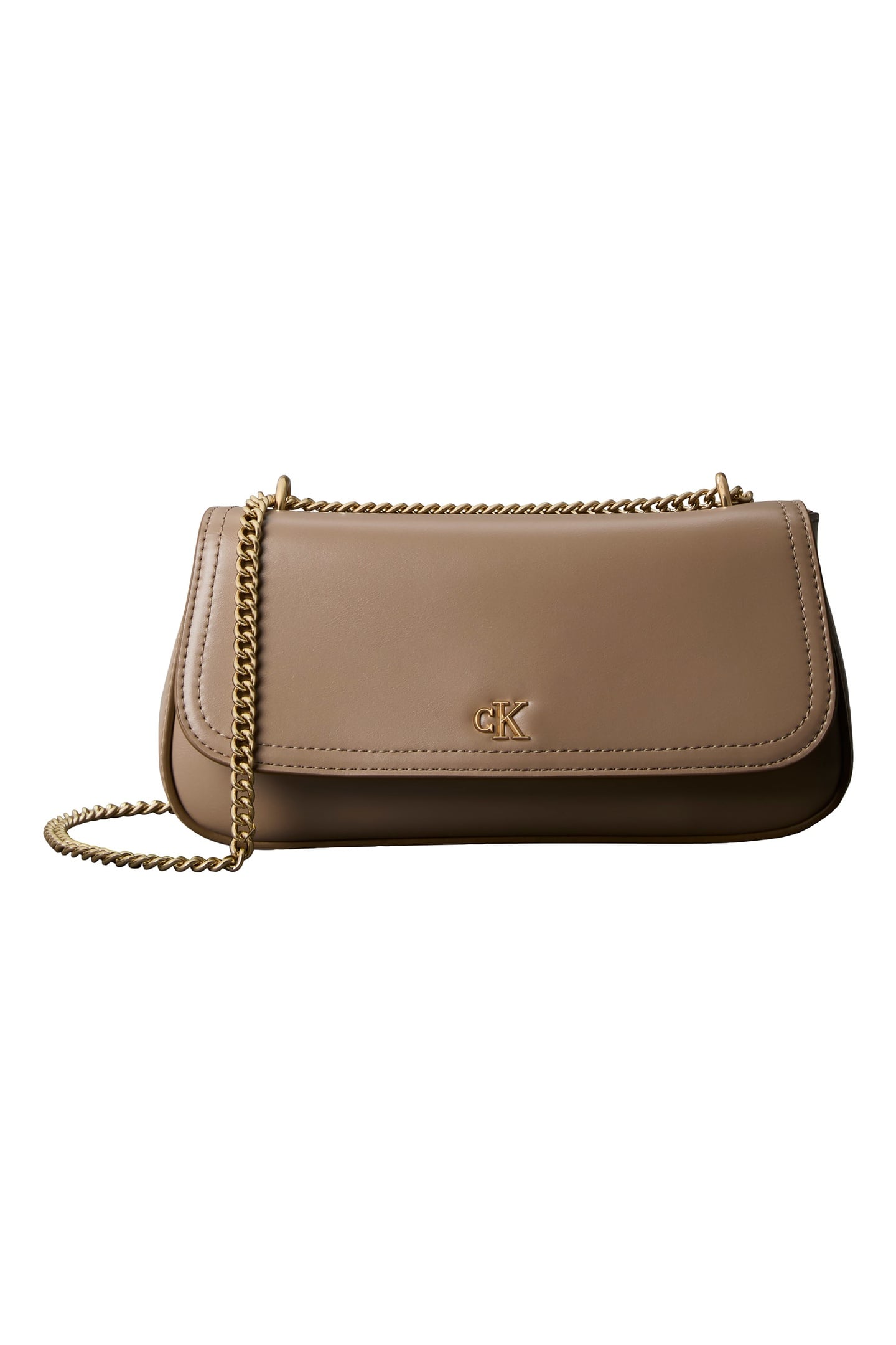 CONVERTIBLE CHAIN CROSSOVER BAG DESERT TAUPE 2