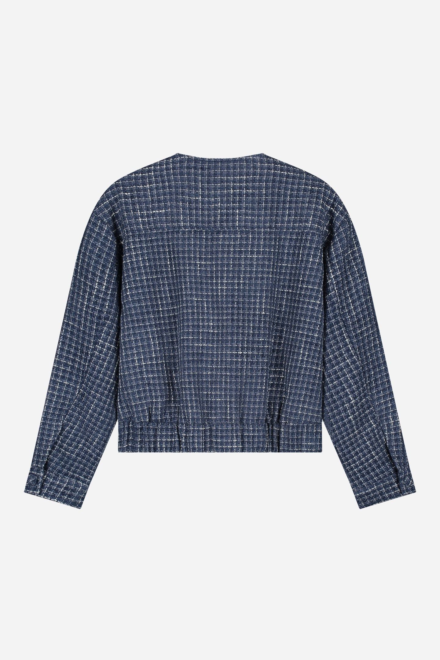 NOUS SOMMES LABELS – SUSIE TWEED JACKET NAVY 5