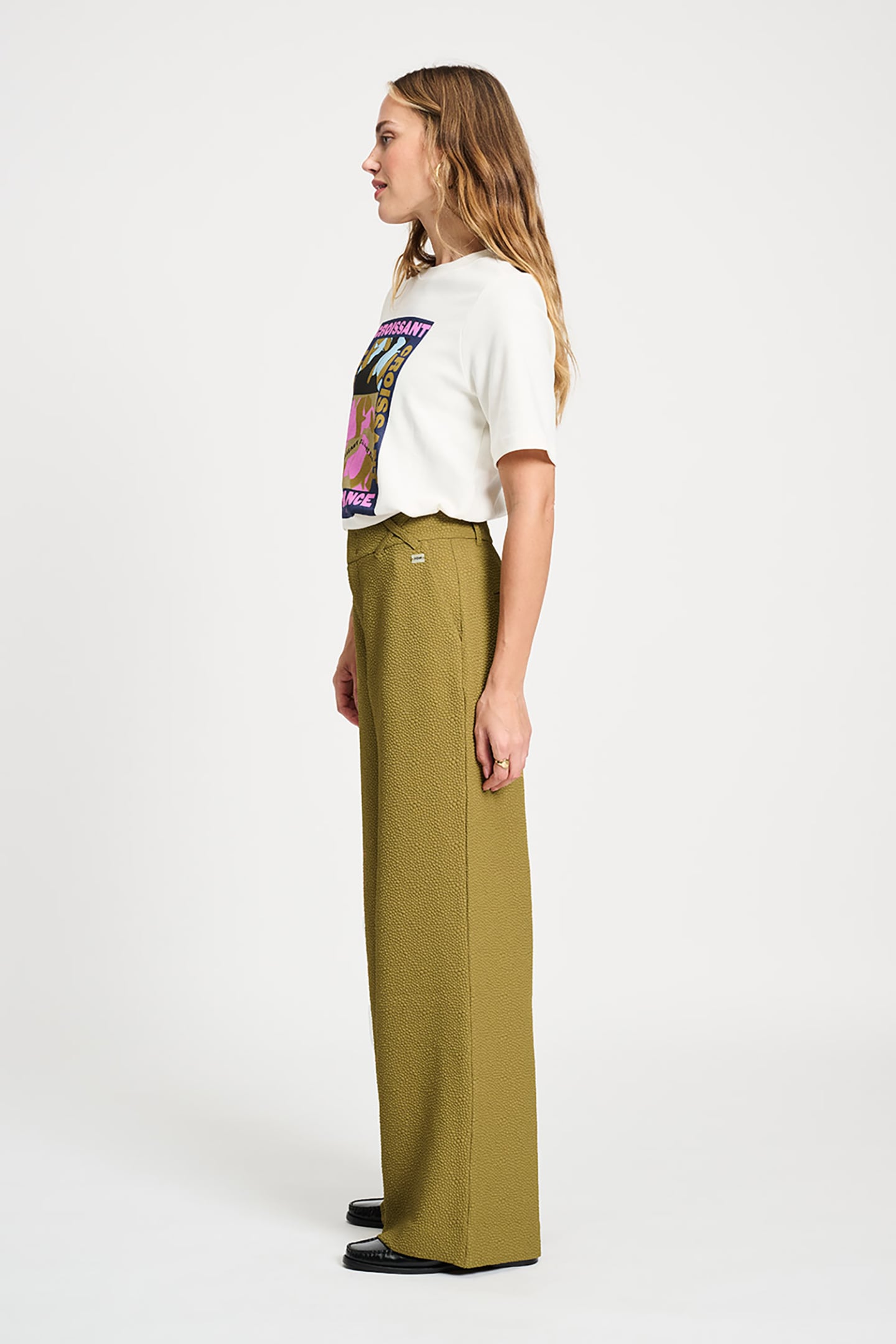PANTS - BUBBLE FRESH OLIVE BROWN 4
