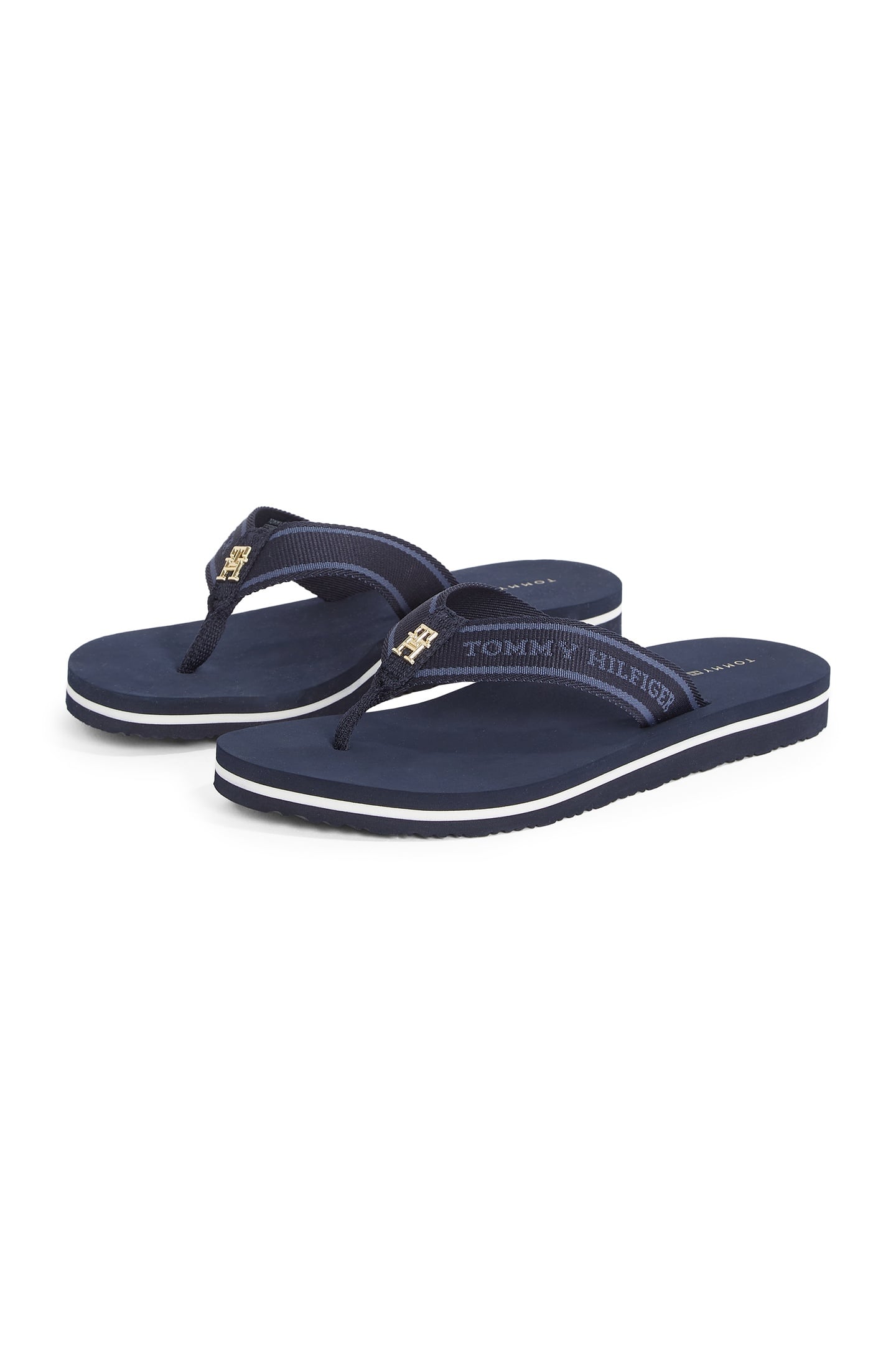 HILFIGER WEBBING BEACH SANDAL SPACE BLUE 2