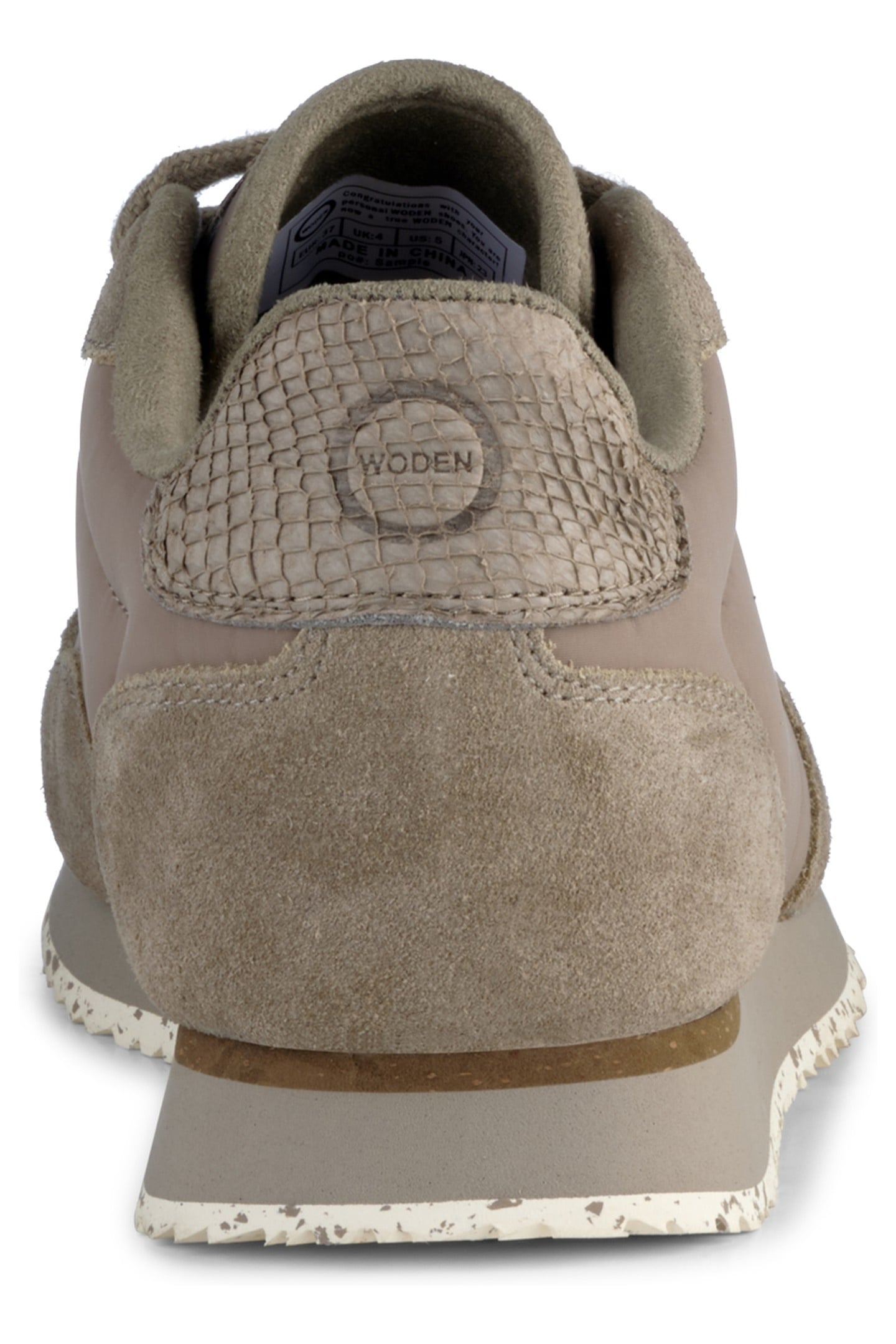 NORA III LEATHER SILVER MINK 5