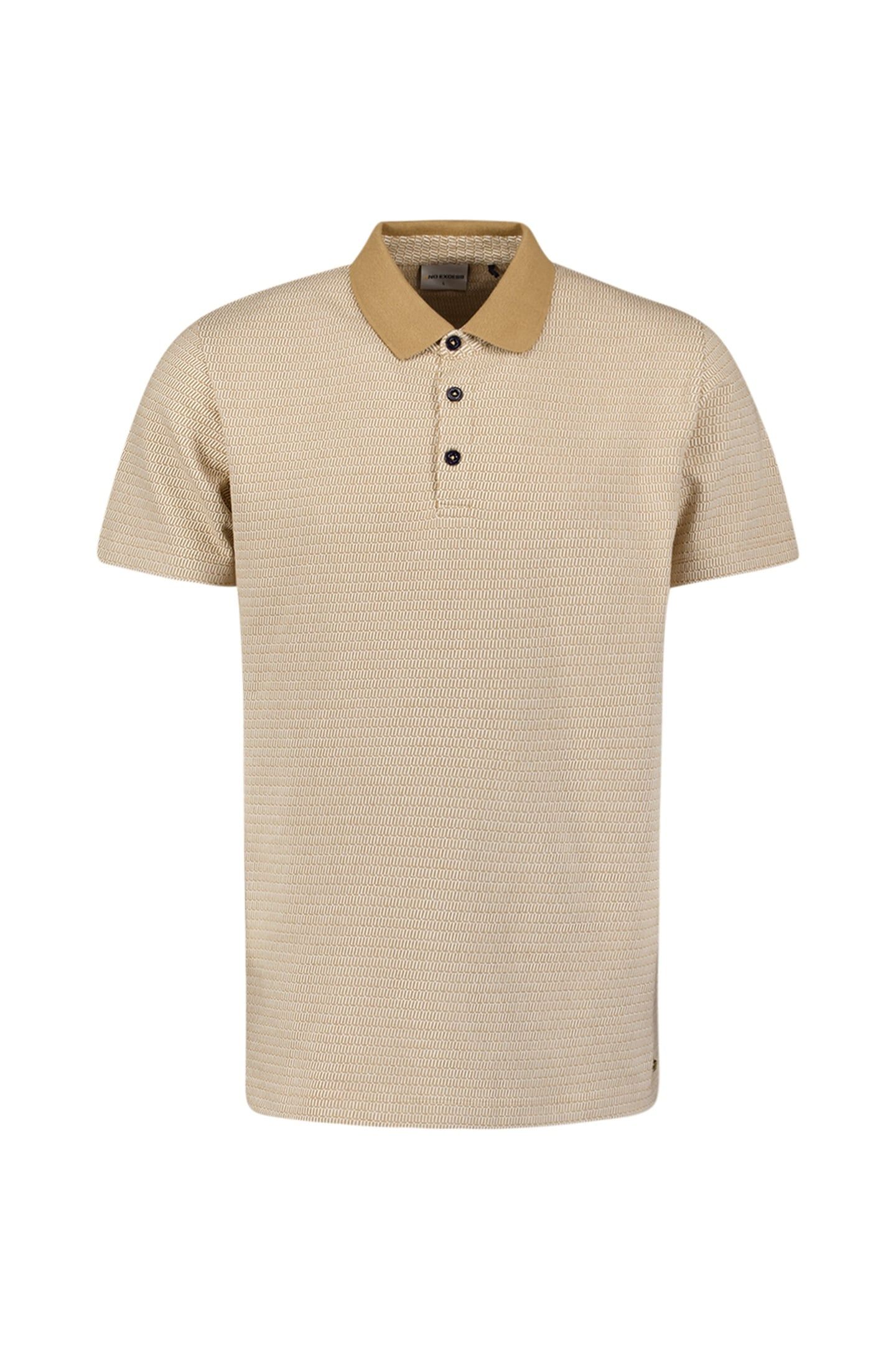 POLO 2 COLOURED JACQUARD KHAKI 1