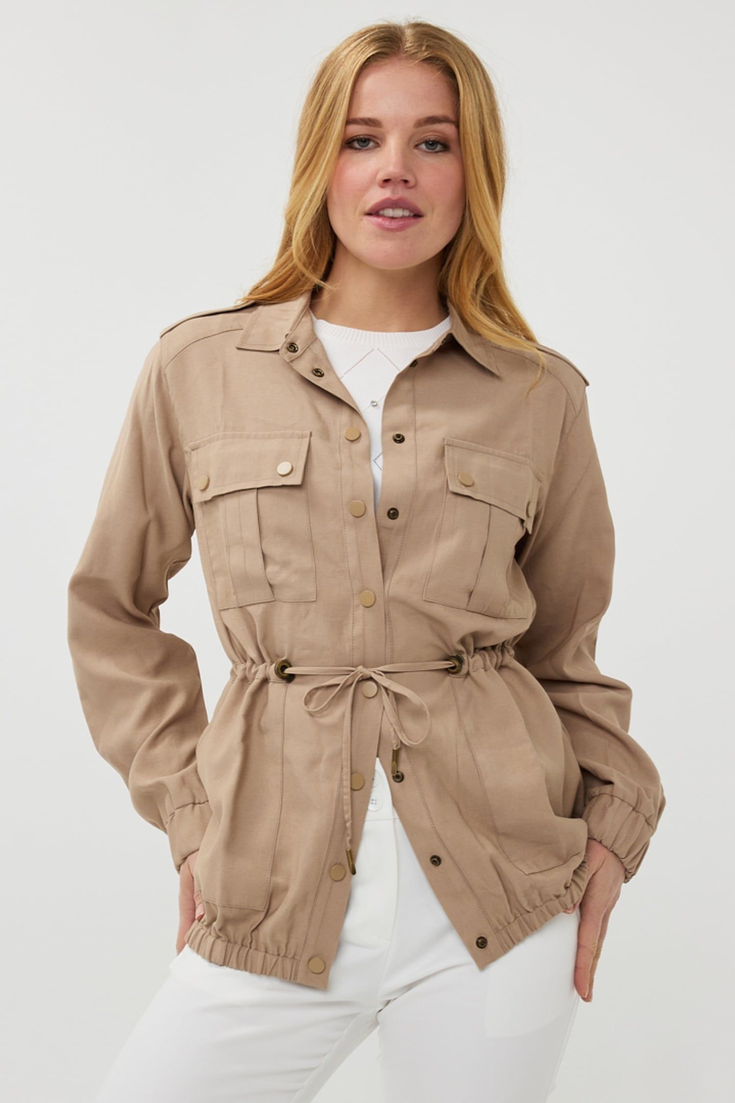 JACKET CARGO DARK SAND 2