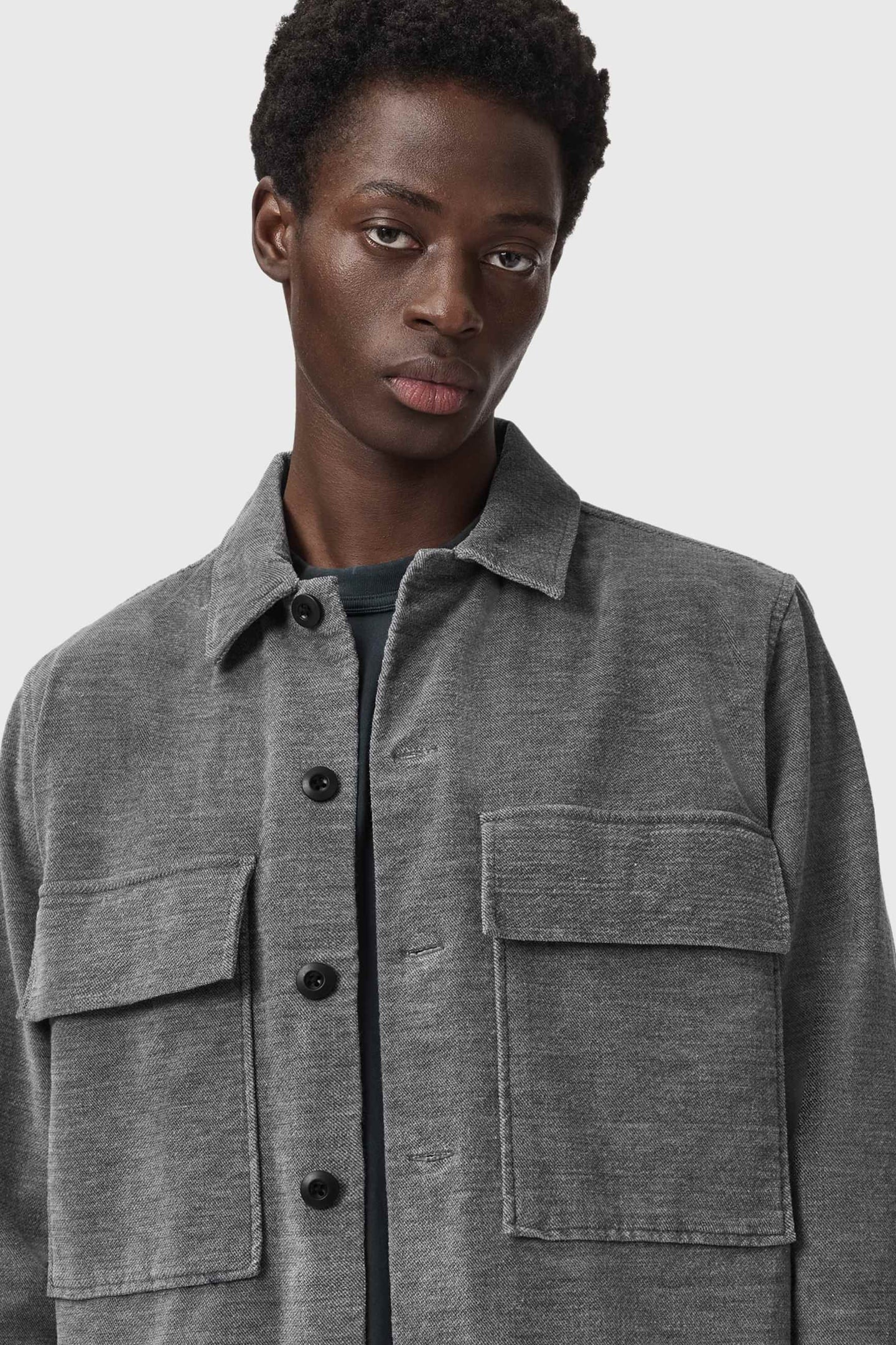 HAWKER LS SHIRT LIGHT GREY 7