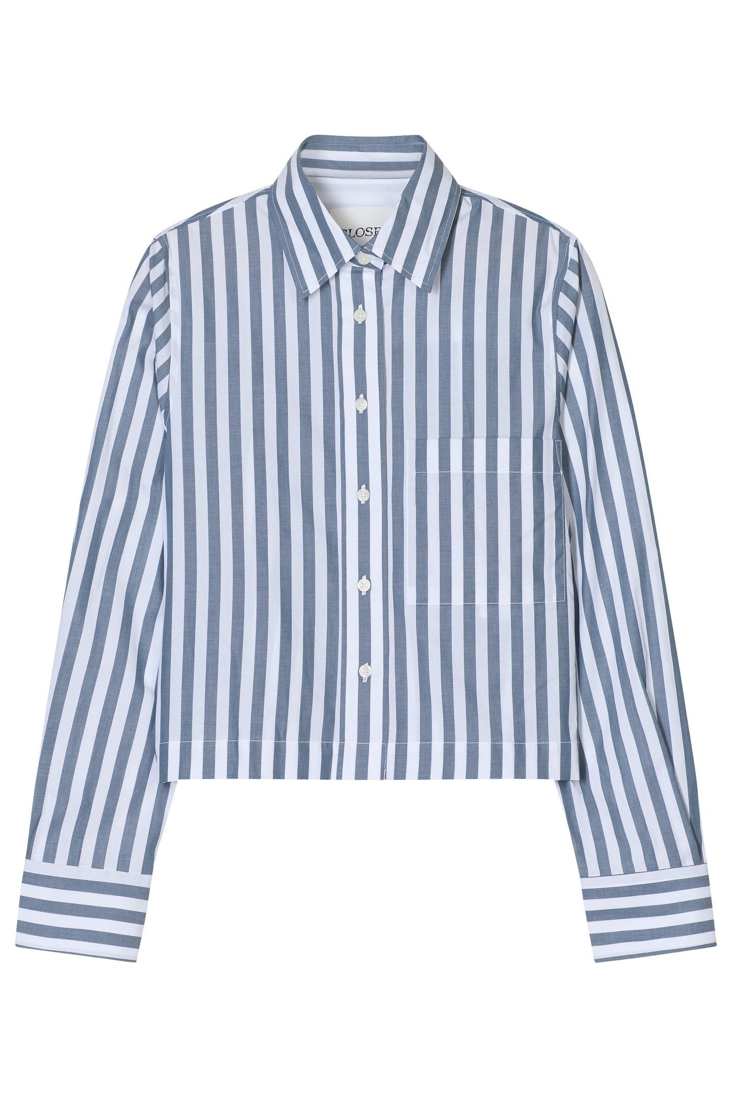 CROPPED CLASSIC SHIRT LED GREY 4
