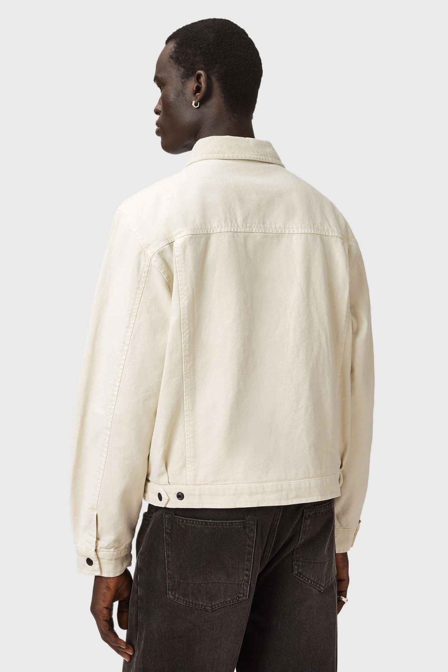 KOREY BORG JACKET PEBBLE WHITE 6