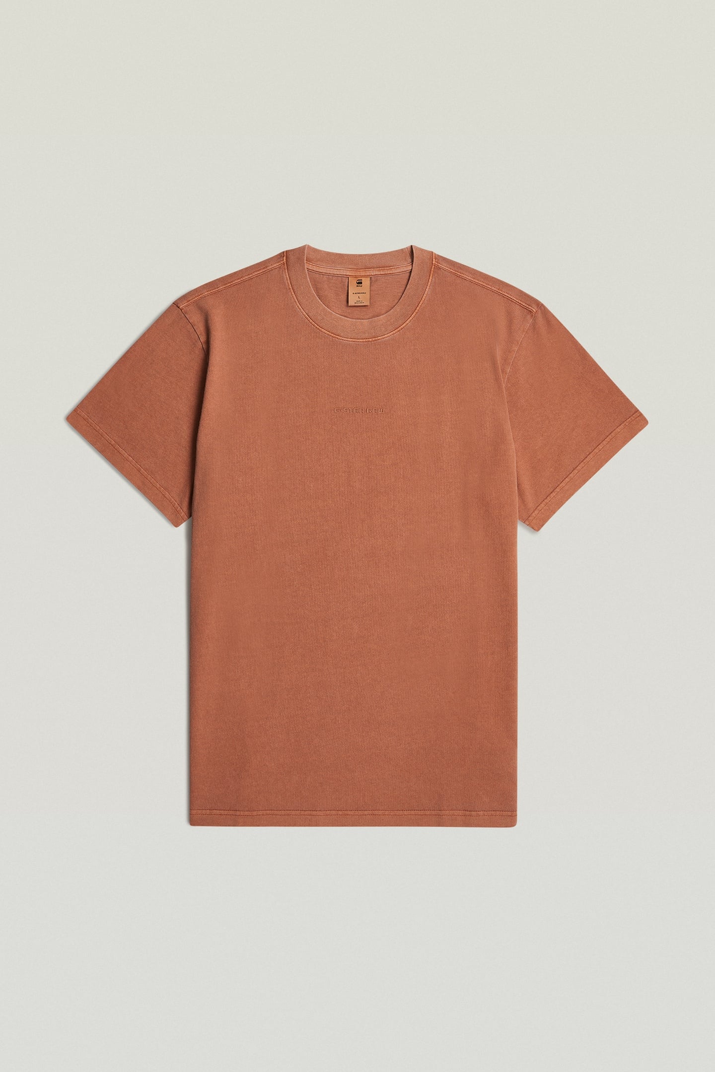 OVERDYED CENTER CHEST LOOSE R T RED 6