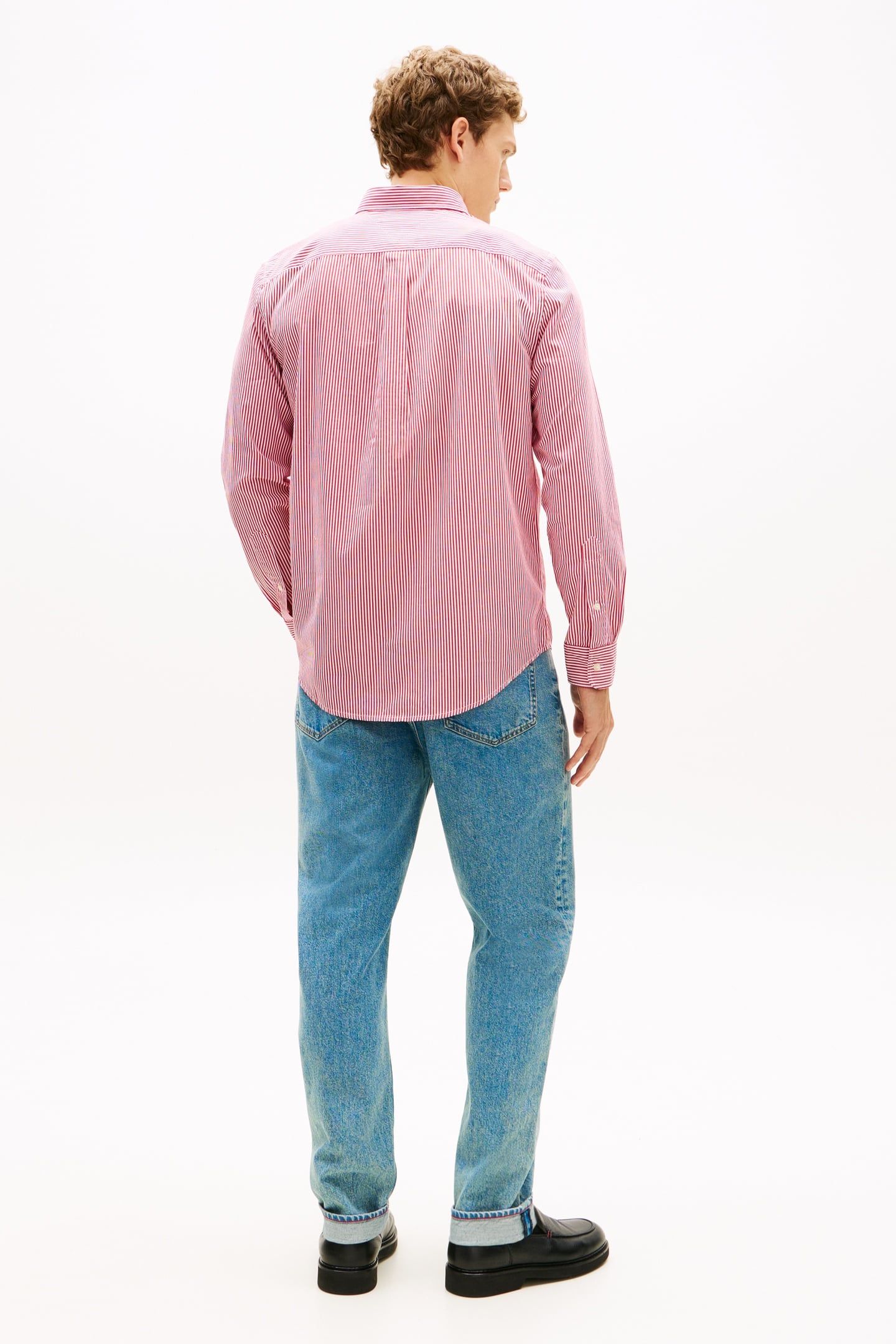 CORE FLEX POP CLASSIC SHIRT MEDIUM RED/STRIPE 3