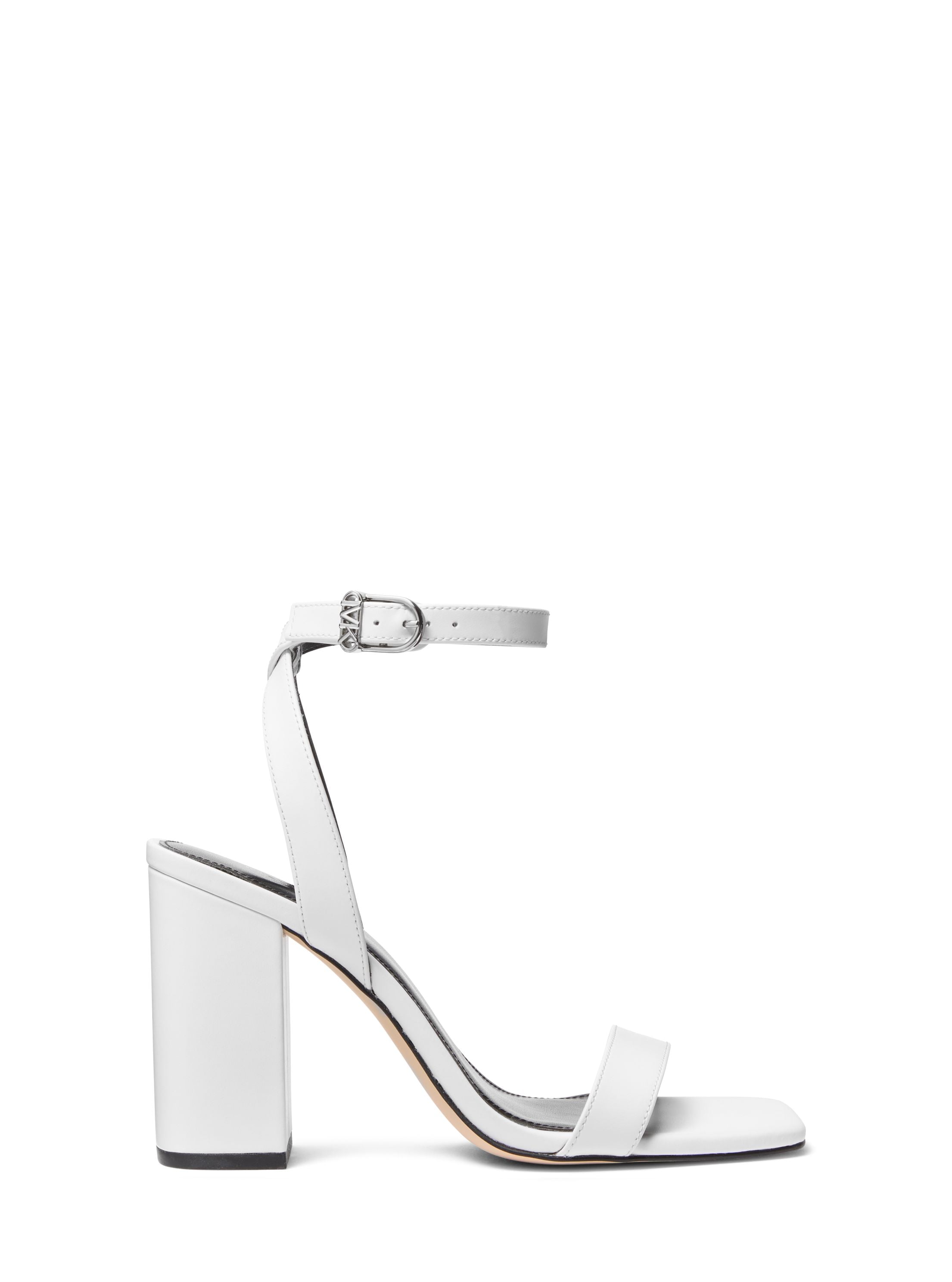 MERRIAM BLOCK HEEL OPTIC WHITE 1