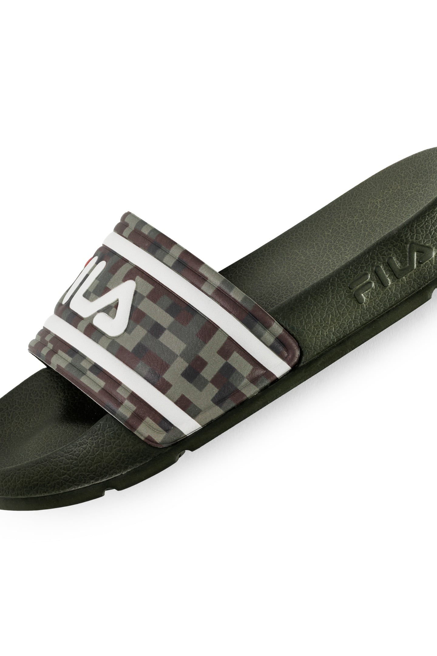 MORRO BAY PRT SLIPPER KIDS OLIVE NIGHT 4